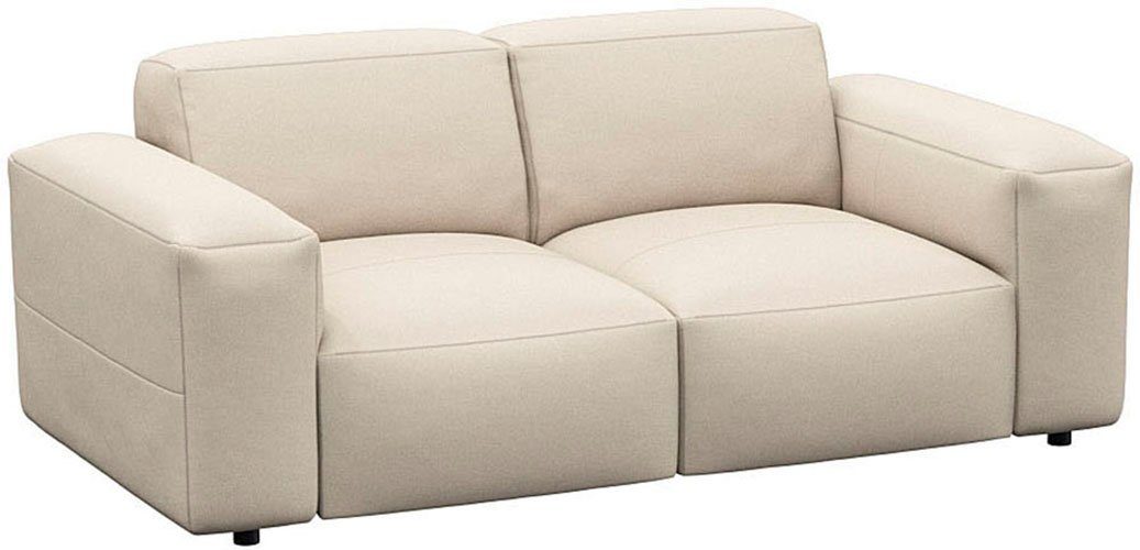 FLEXLUX 2-Sitzer Lucera Sofa, super bequem durch hochwertigen Sitzaufbau mit Kaltschaum, Designsofa, modern & anschmiegsam