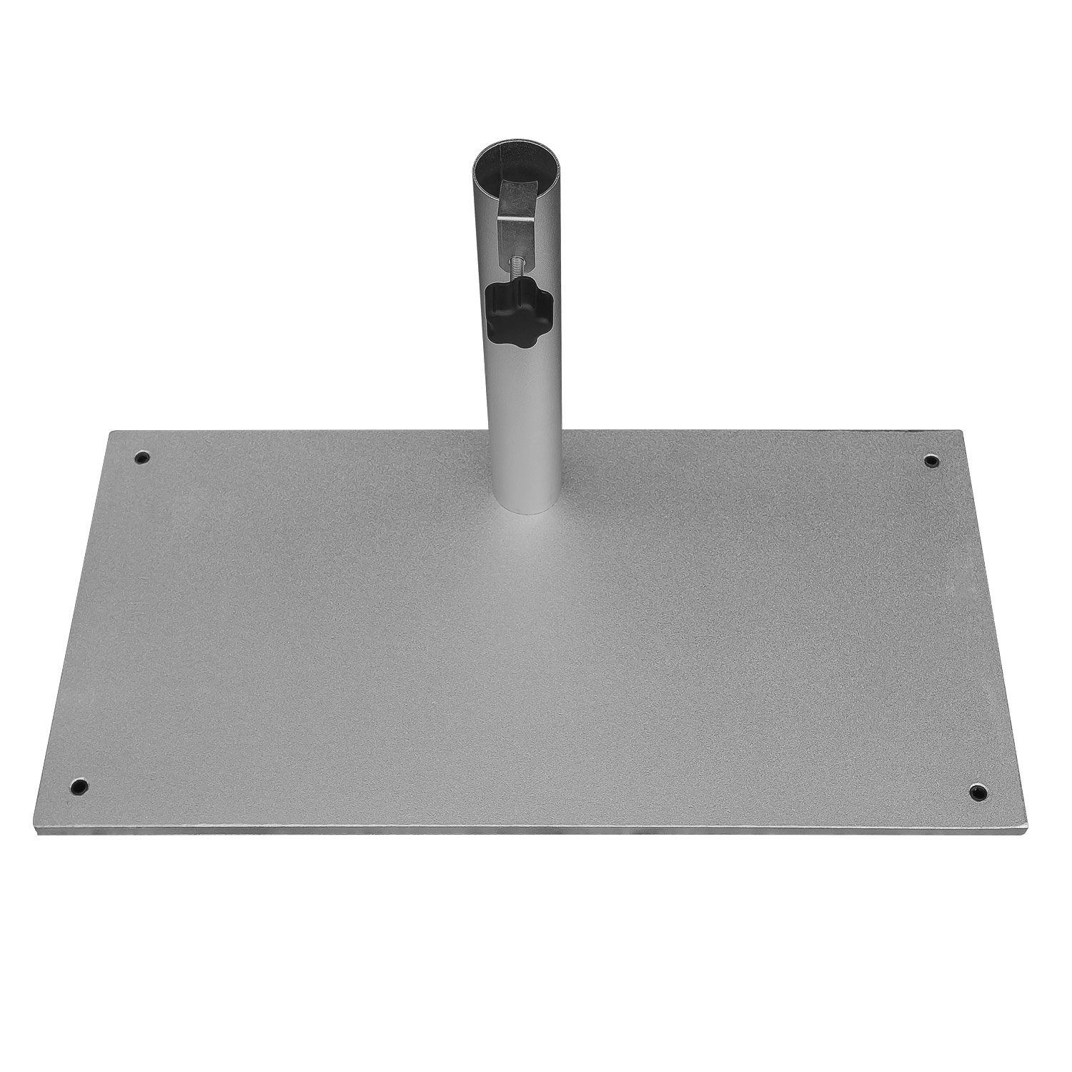 Delschen Betonschirmständer »Sonnenschirmständer für Balkon Stahl Silber  bis 40 mm Stamm 23 kg« online kaufen | OTTO