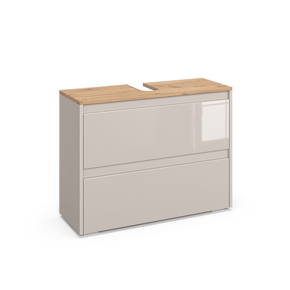 Vicco Waschbeckenunterschrank Majest, Cashmere/Artisan, 80.1 x 62 cm mit 2 günstig online kaufen