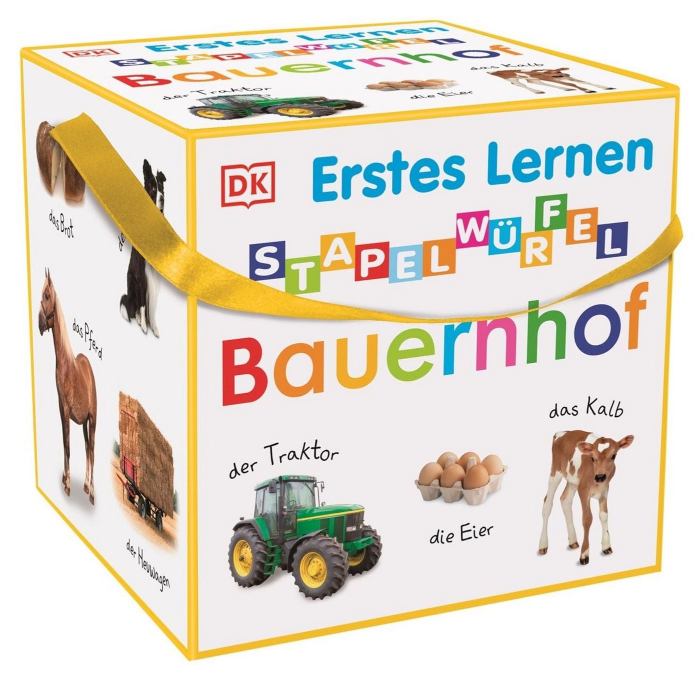Dorling Kindersley Verlag Spiel Erstes Lernen Stapelwürfel. Bauernhof