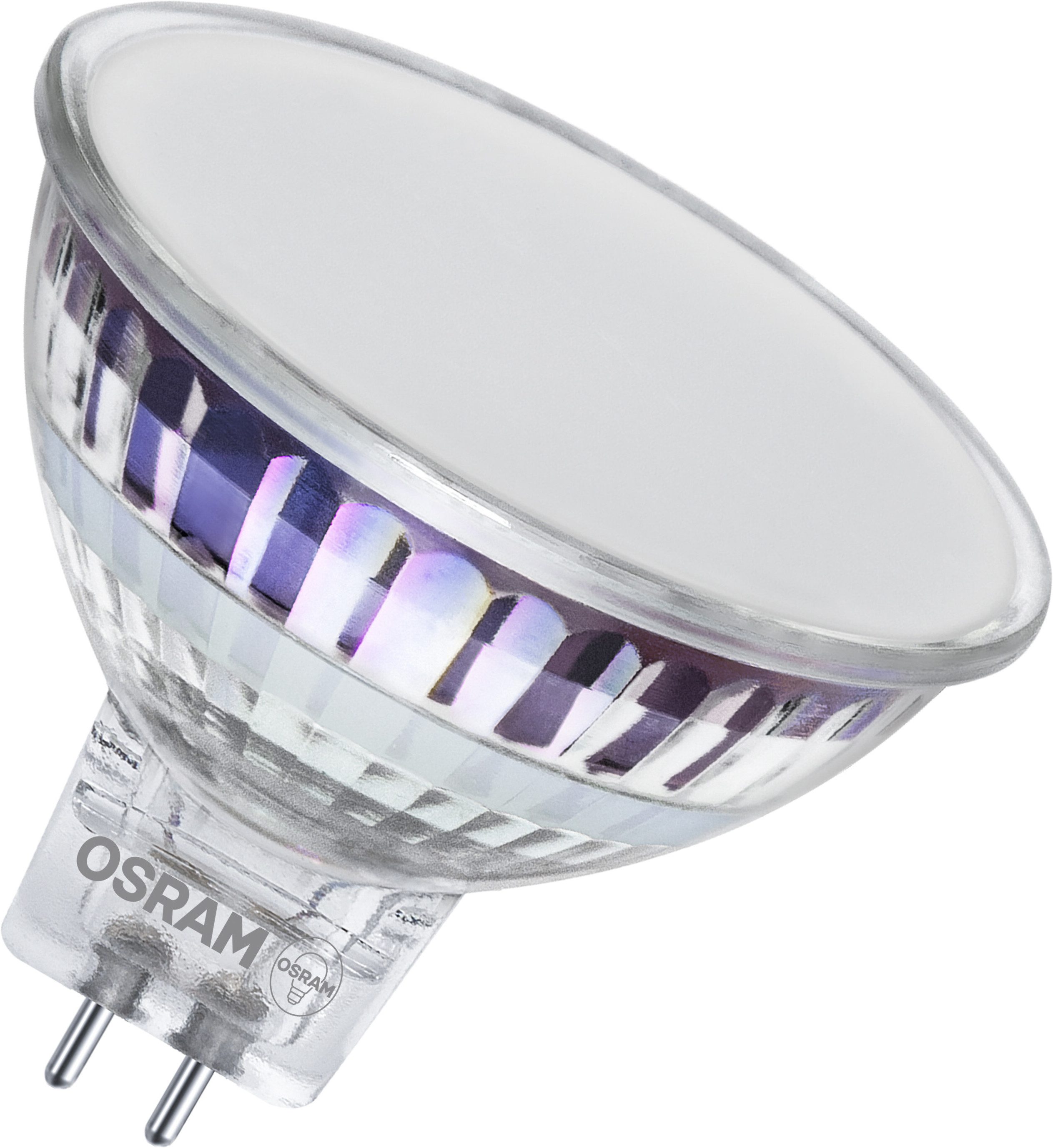 Osram LED-Leuchtmittel LED STAR MR16 12 V in Reflektorform, MR16, 2 St., Warmweiß