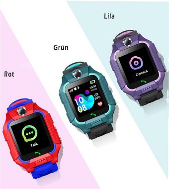 Dekorative Kinderuhren, Smartwatches, multifunktionale Uhren, die sprechen Smartwatch (1,4 Zoll, Android), 1-tlg., Rufende Kinder-Uhren, Weihnachtsgeschenk für Kinder