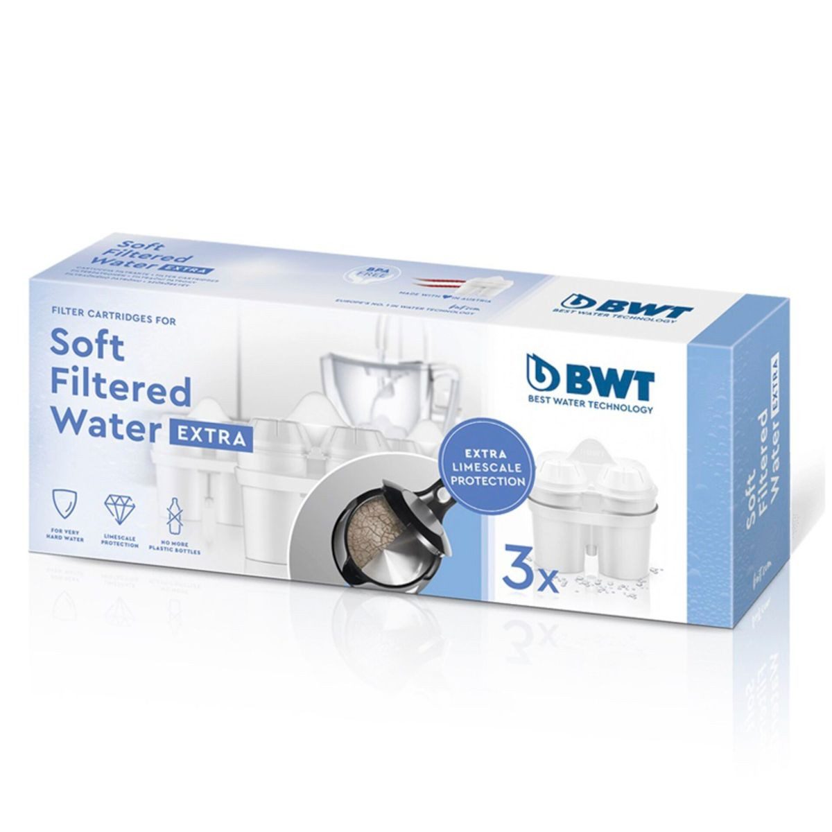 BWT Wasseraufbereiter 814873 3er Pack Soft Фильтрыed Water EXTRA