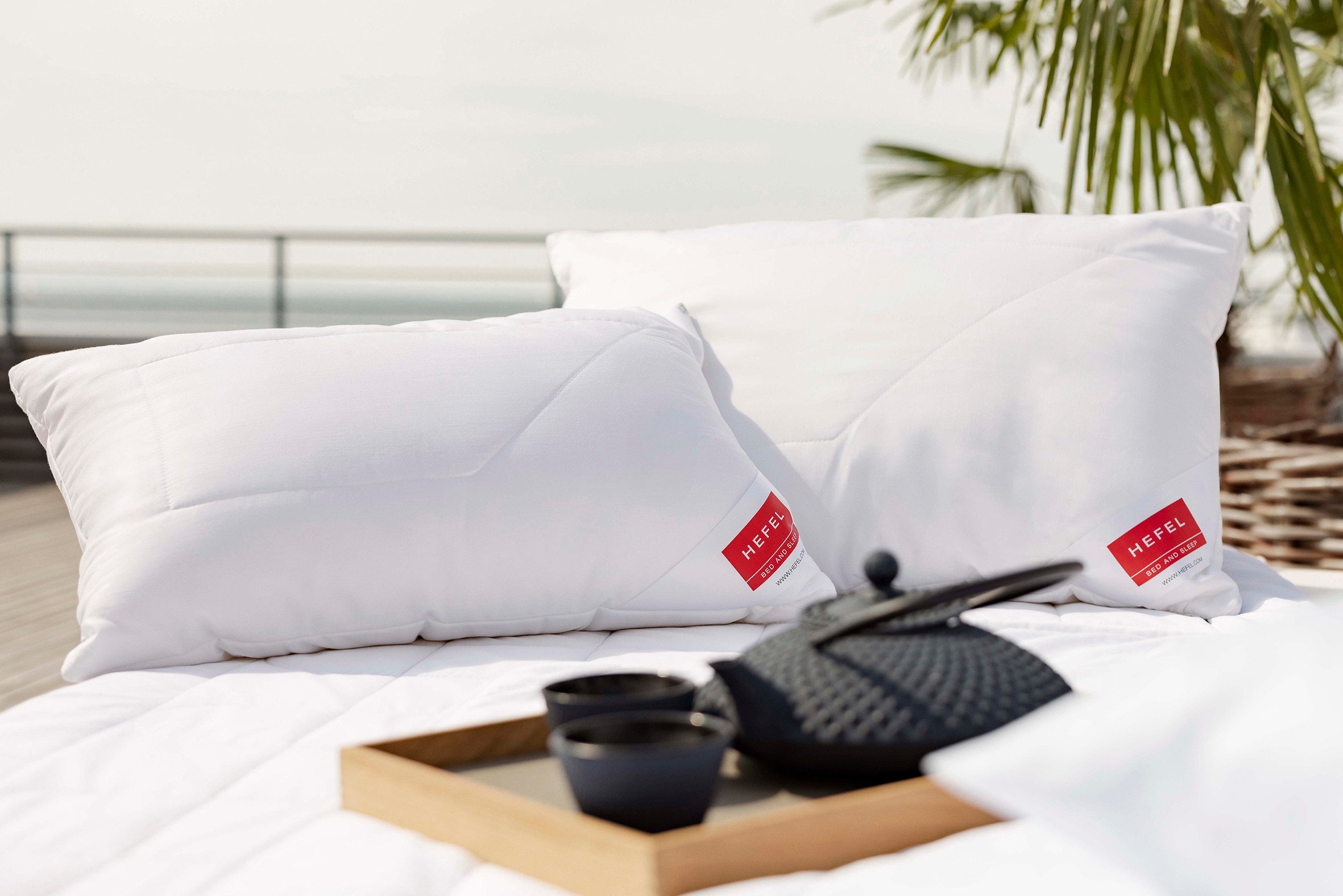 Hefel Naturfaserkissen Wellness Retreat, Rückenschläfer, Seitenschläfer günstig online kaufen