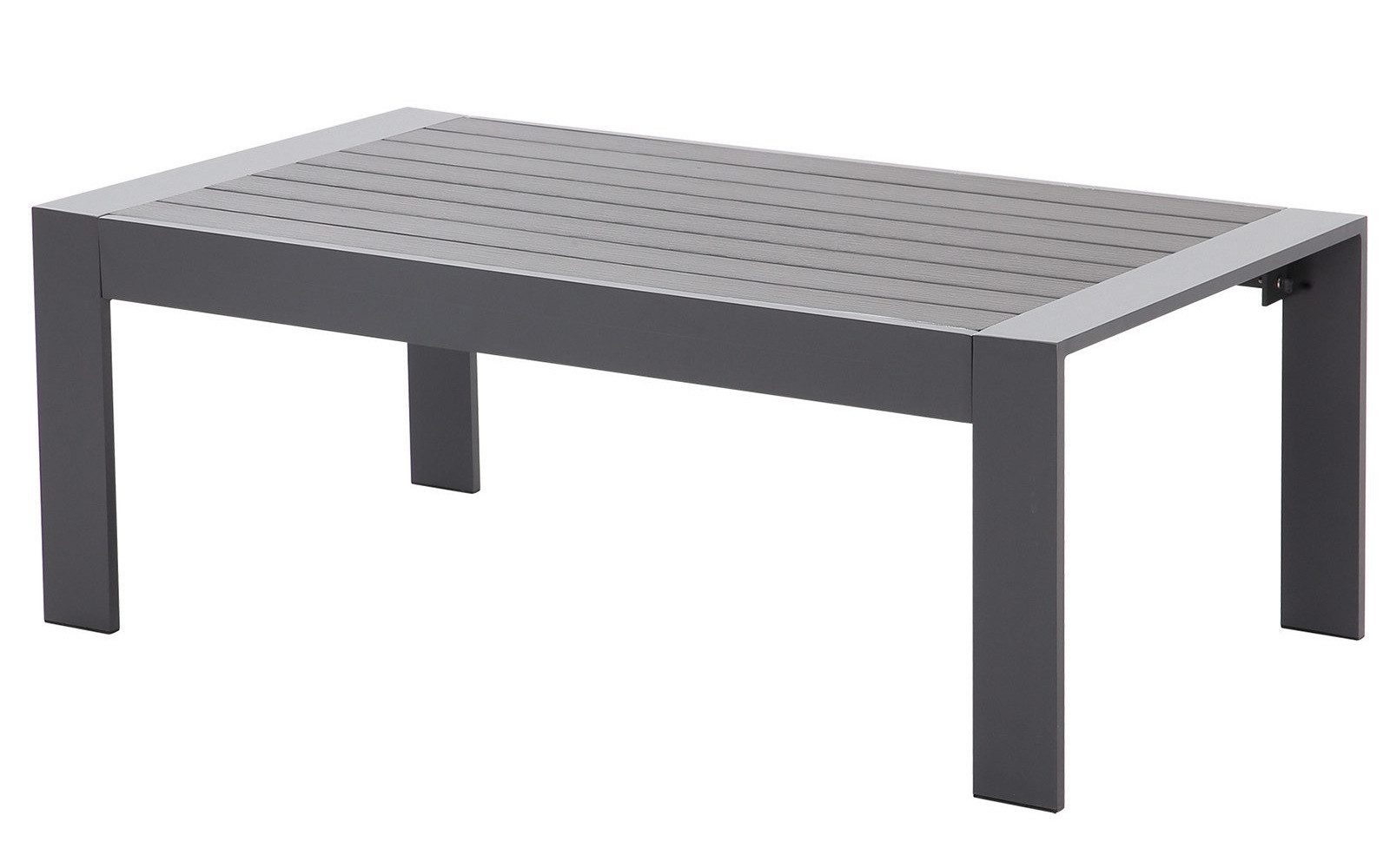 MeXo Gartentisch Balkontisch Aluminium 110×62×41cm, Gartentisch günstig online kaufen