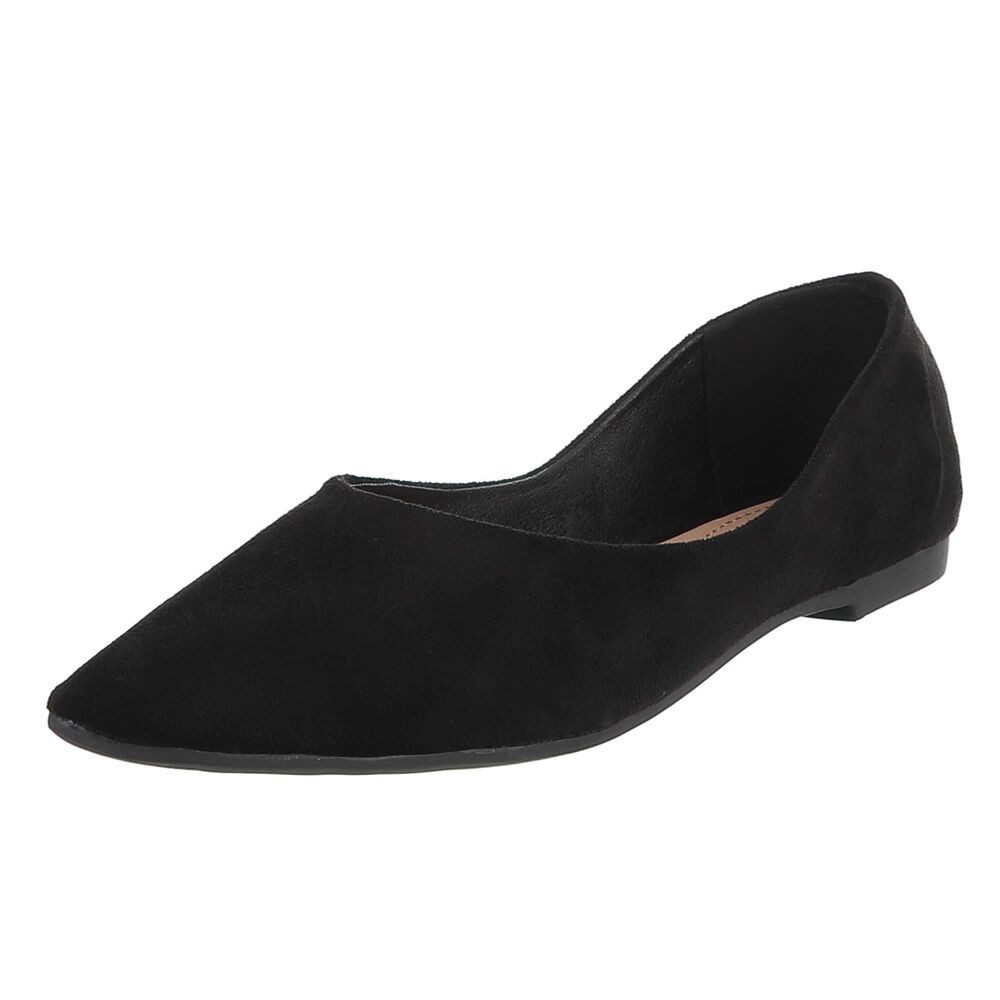 Ital-Design Elegante Ballerinas für Damen – Komfortabel & zeitlos Ballerina (91554621) Blockabsatz Klassische Ballerinas in Schwarz