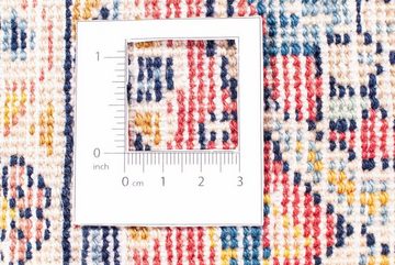 Teppich Patchwork - 304 x 242 cm - mehrfarbig, morgenland, rechteckig, Höhe: 7 mm, Wohnzimmer, Handgeknüpft, Einzelstück mit Zertifikat