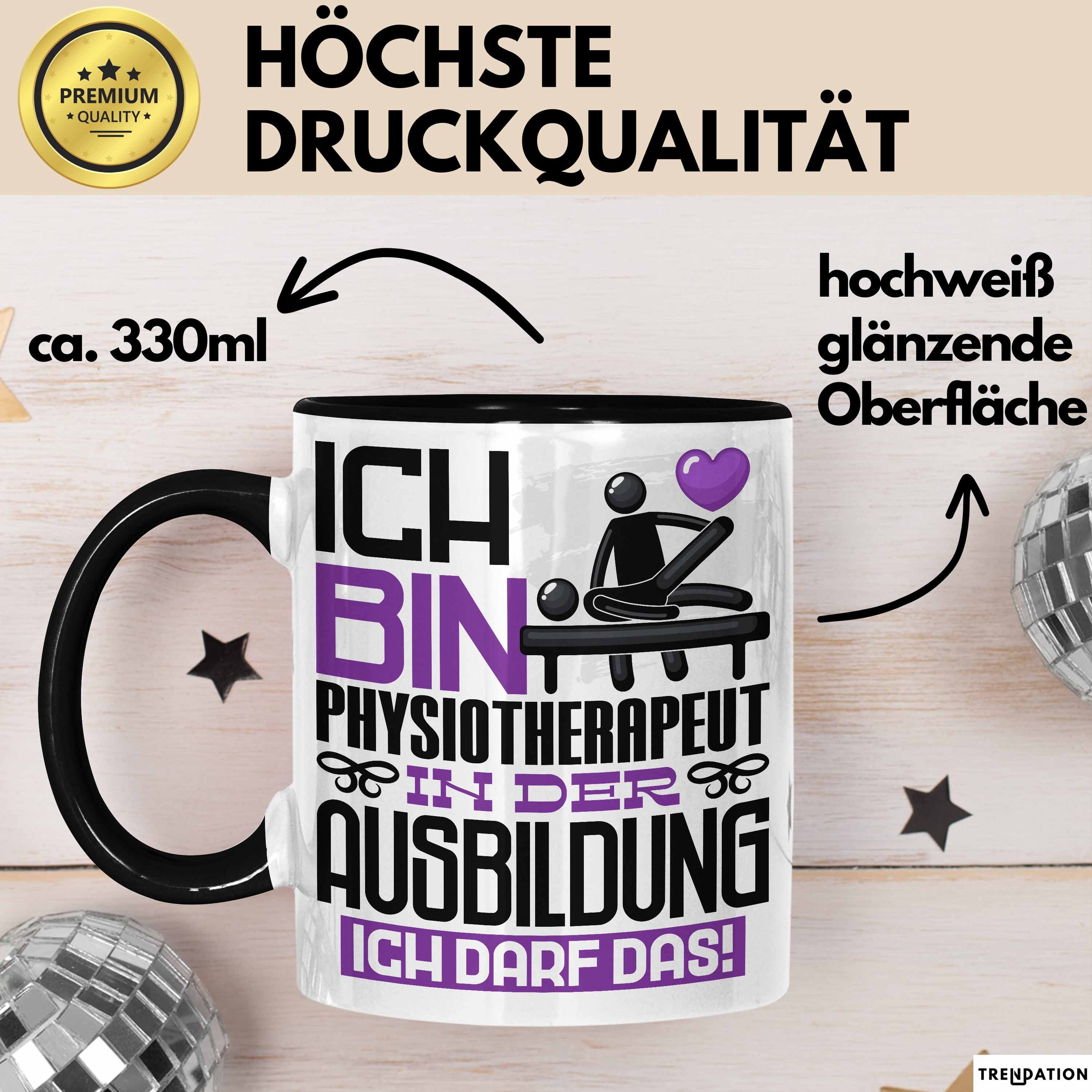 Trendation Tasse Physiotherapeut Ausbildung Tasse Geschenk Ich Bin Physiotherapeut In D – Bild 3 von 5