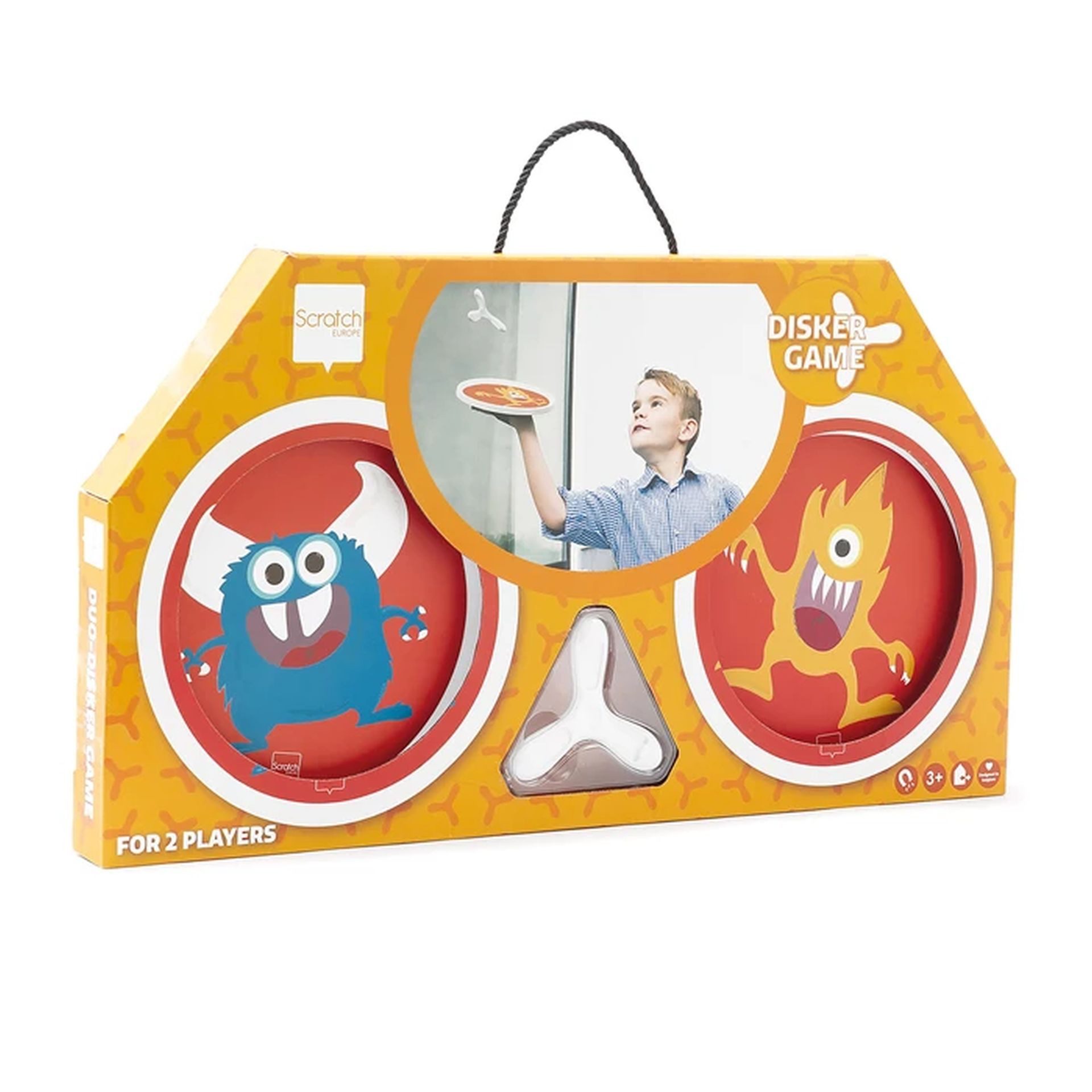 SCRATCH Spiel Magnetisches Wurf-Fangspiel Monster