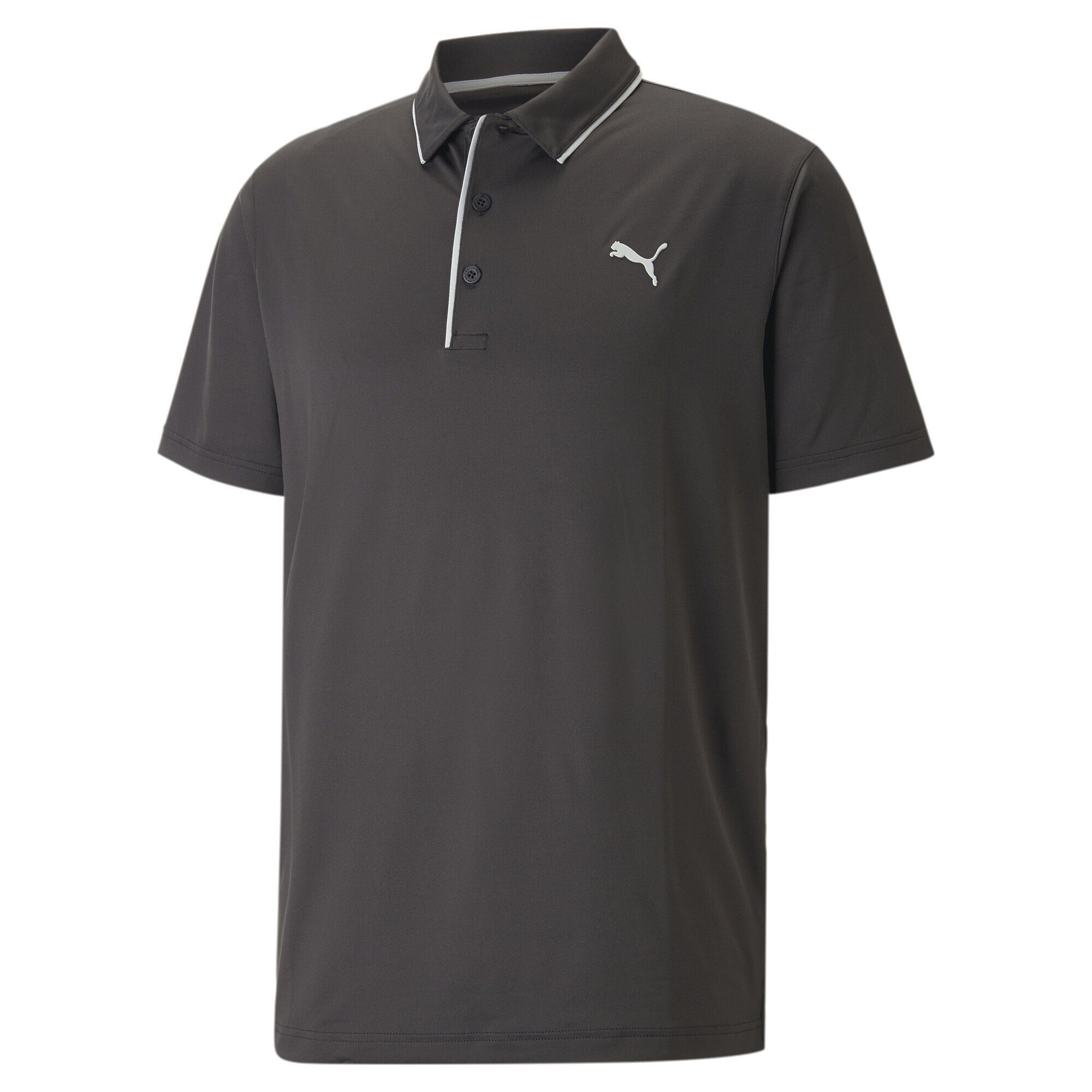 PUMA Poloshirt Mattr Bridges Golfpolo Herren Black | Poloshirts