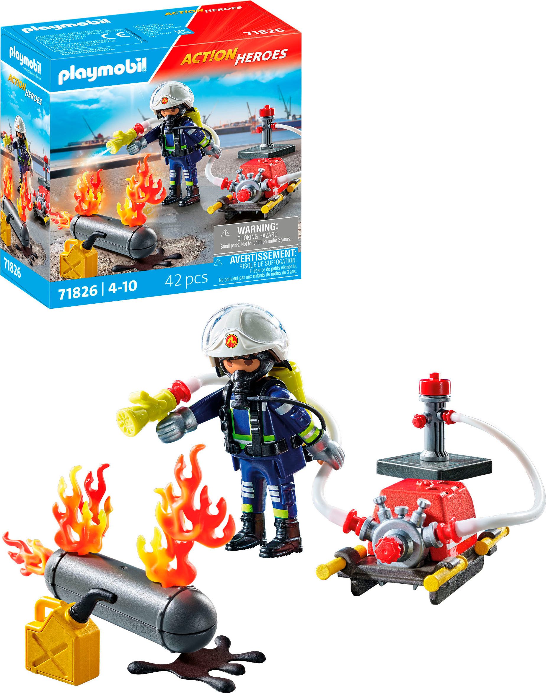 Playmobil® Löschung eines Gastanks (71826), Playmobil günstig online kaufen
