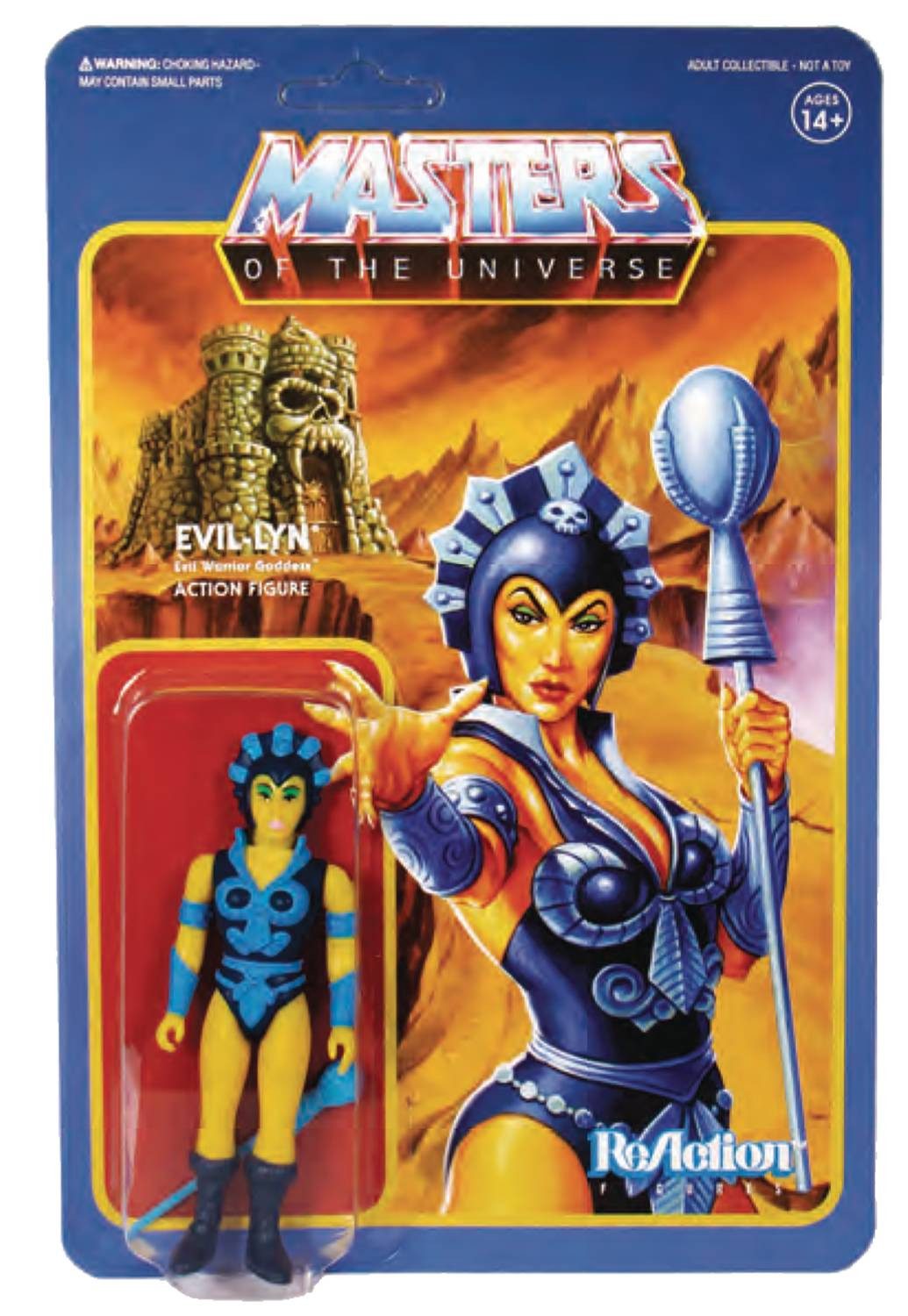 Super7 Actionfigur MASTERS OF THE UNIVERSE 10 cm REACTION WAVE 4 EVIL-LYN ACTIONFIGUR