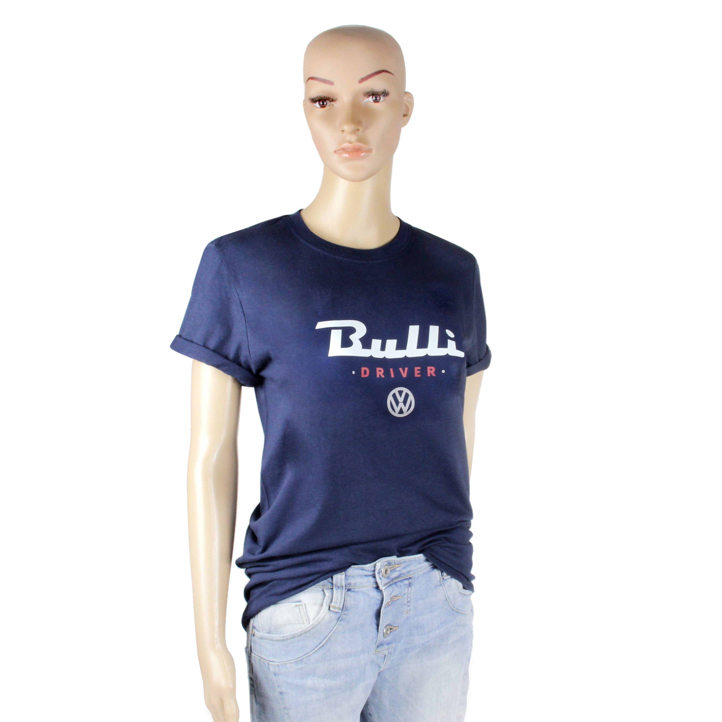 VW Collection by BRISA T-Shirt VW Bulli T-Shirt mit Bulli Driver Motiv lizenzierter Druck