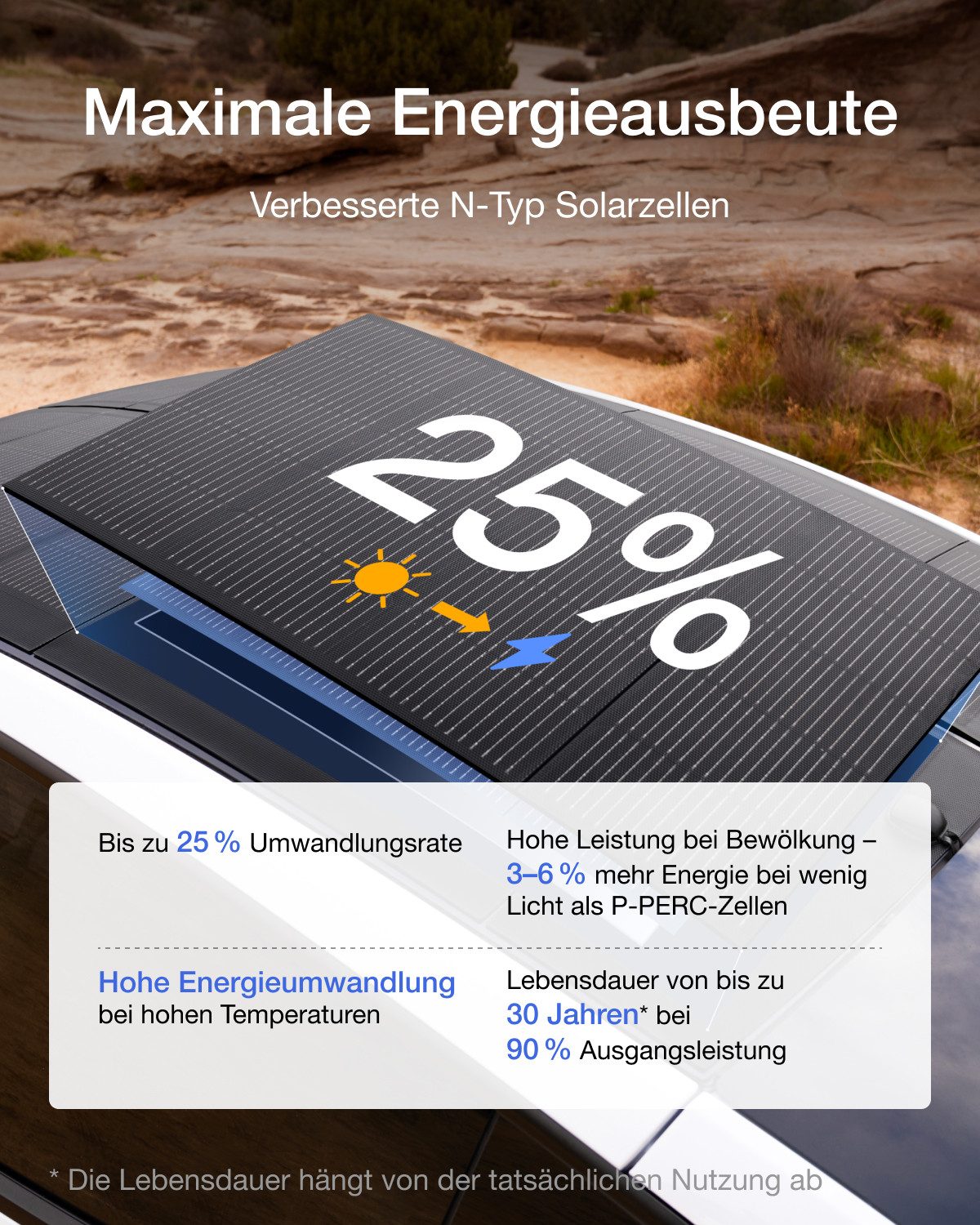 Ecoflow EcoFlow HeatGuard Solarpanel, für Model 3 / Model Y entwickelt Solar Panel