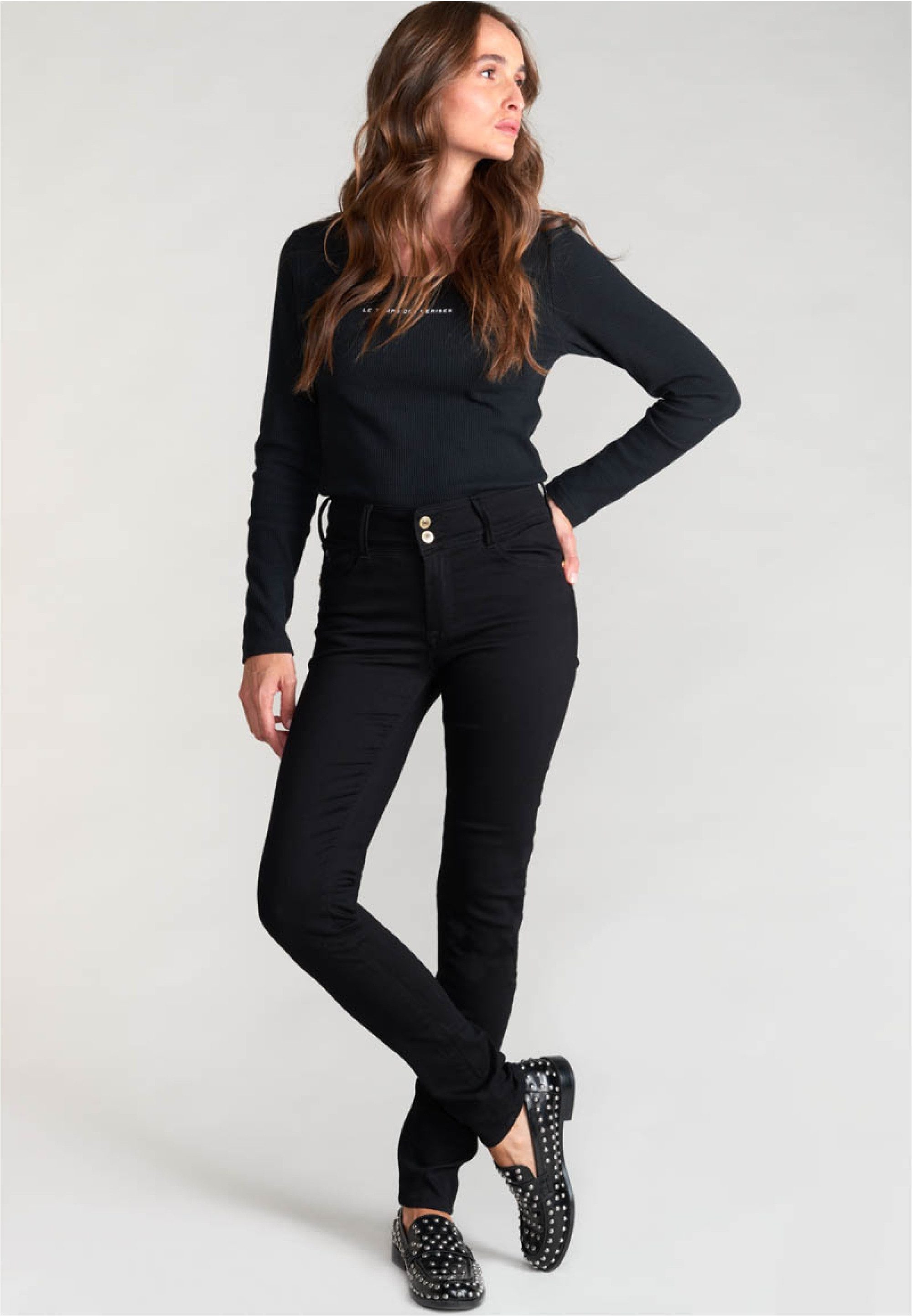 Le Temps Des Cerises Röhrenjeans ULTRAPUL im klassischen 5-Pocket-Design