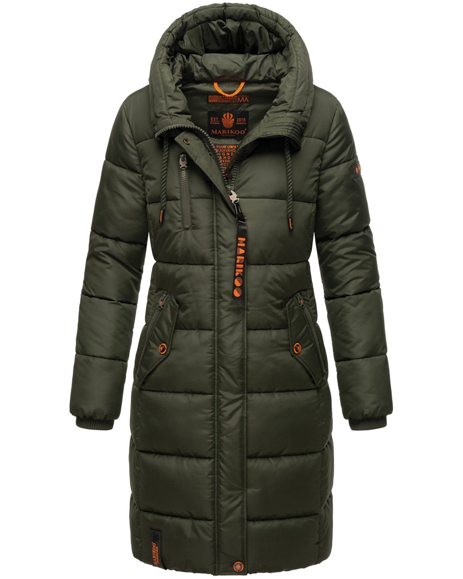 Marikoo Outdoorjacke mit einer großen Kapuze günstig online kaufen