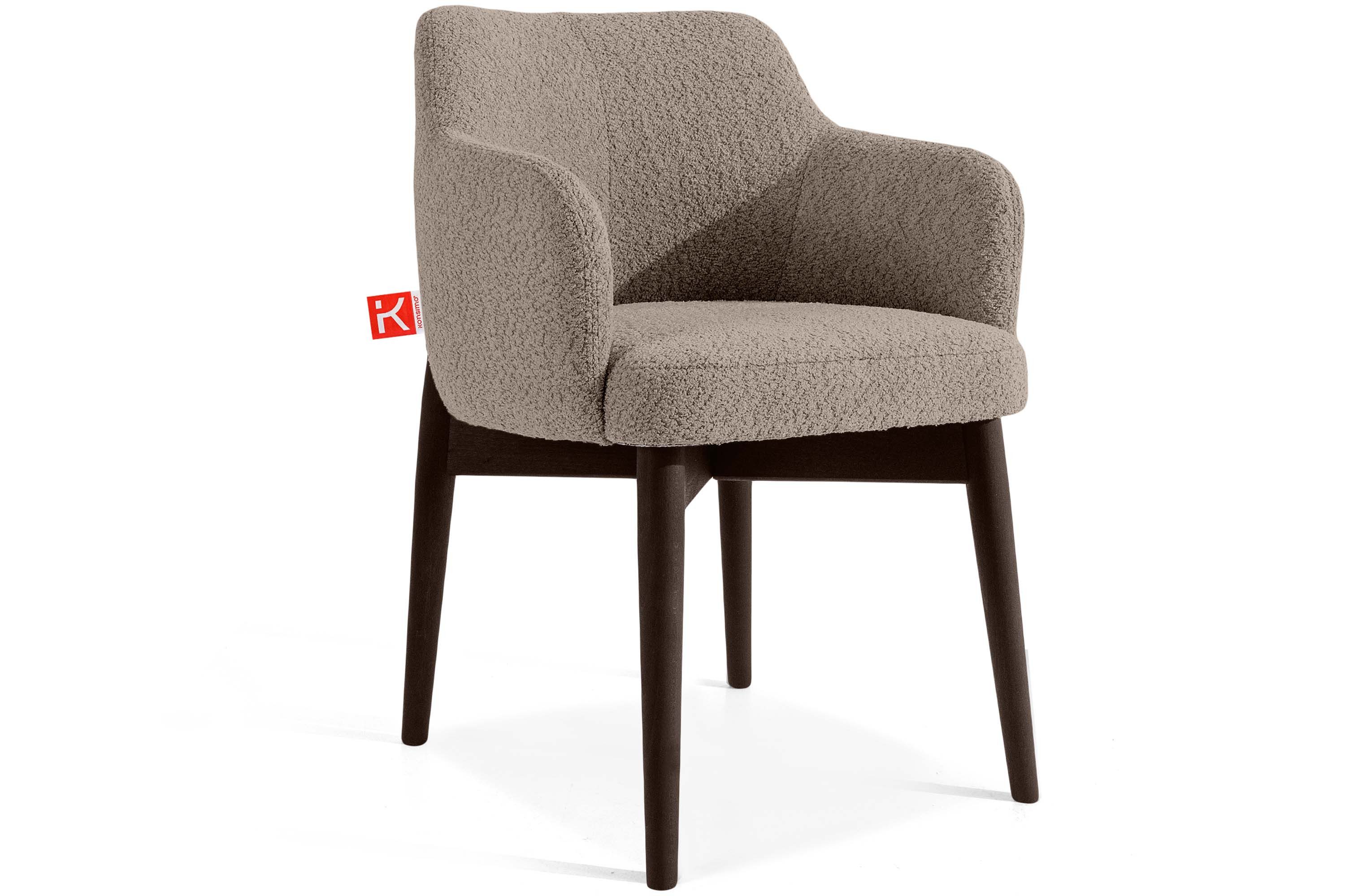Polsterstuhl Esszimmerstuhl LUCCI Loungesessel, Premiumqualität aus EU