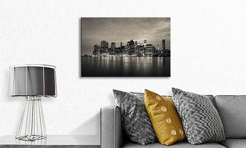 WandbilderXXL Leinwandbild Manhatten Skyline, New York (1 St), Wandbild,in 6 Größen erhältlich