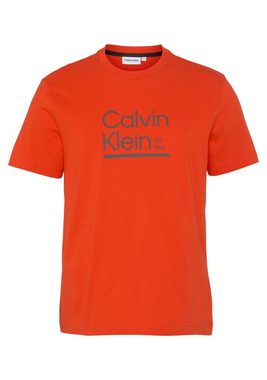 Calvin Klein T-Shirt CONTRAST LINE LOGO T-SHIRT mit CK-Logodruck