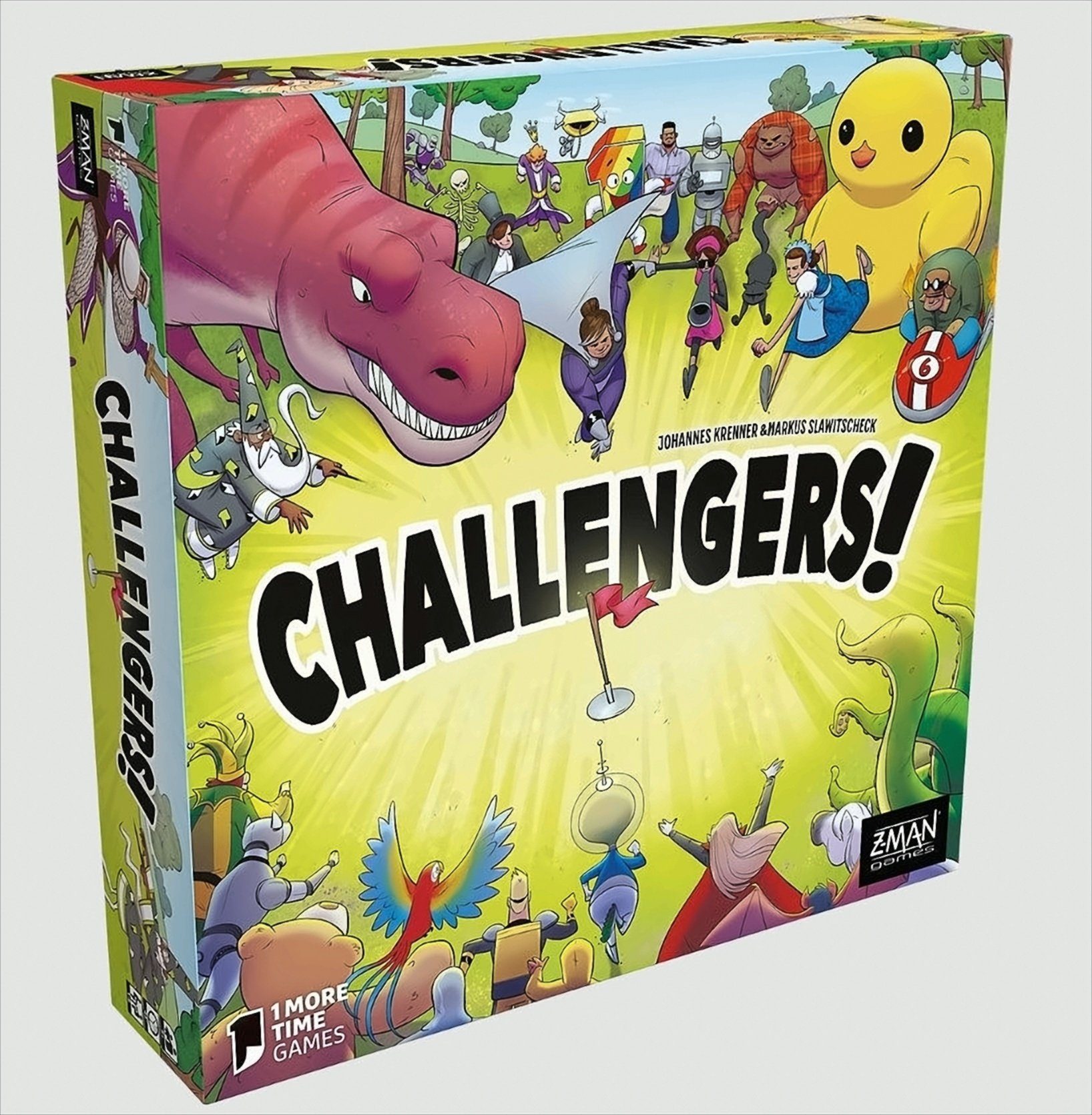 Z-Man Games Spiel, - - Challengers! Challengers! Z-Man Z-Man Games Games