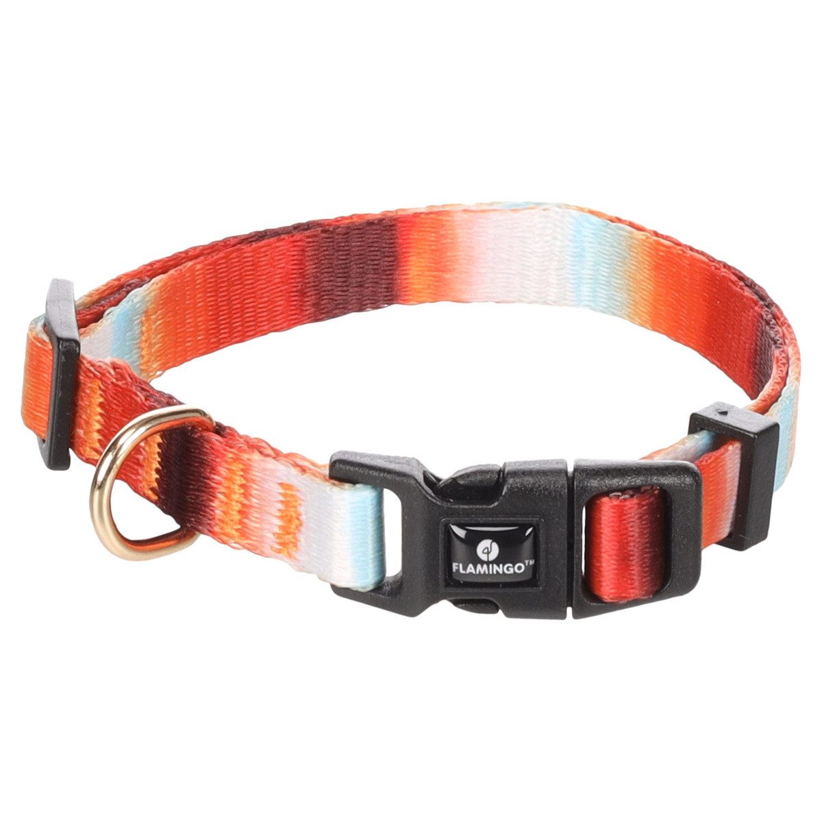 Flamingo Hunde-Halsband Halsband Naja bunt