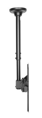 HALTERUNGSPROFI DH4001 TV-Deckenhalterung, (bis 55,00 Zoll, Neigbar, Drehbar, Schwenkbar, Höhenverstellbar)
