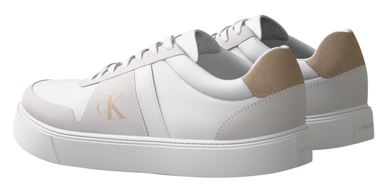 Calvin Klein Jeans CLASSIC CUPS LACE MIX EMB TONGUE Sneaker Freizeitschuh, Halbschuh, Schnürschuh mit CK-Label