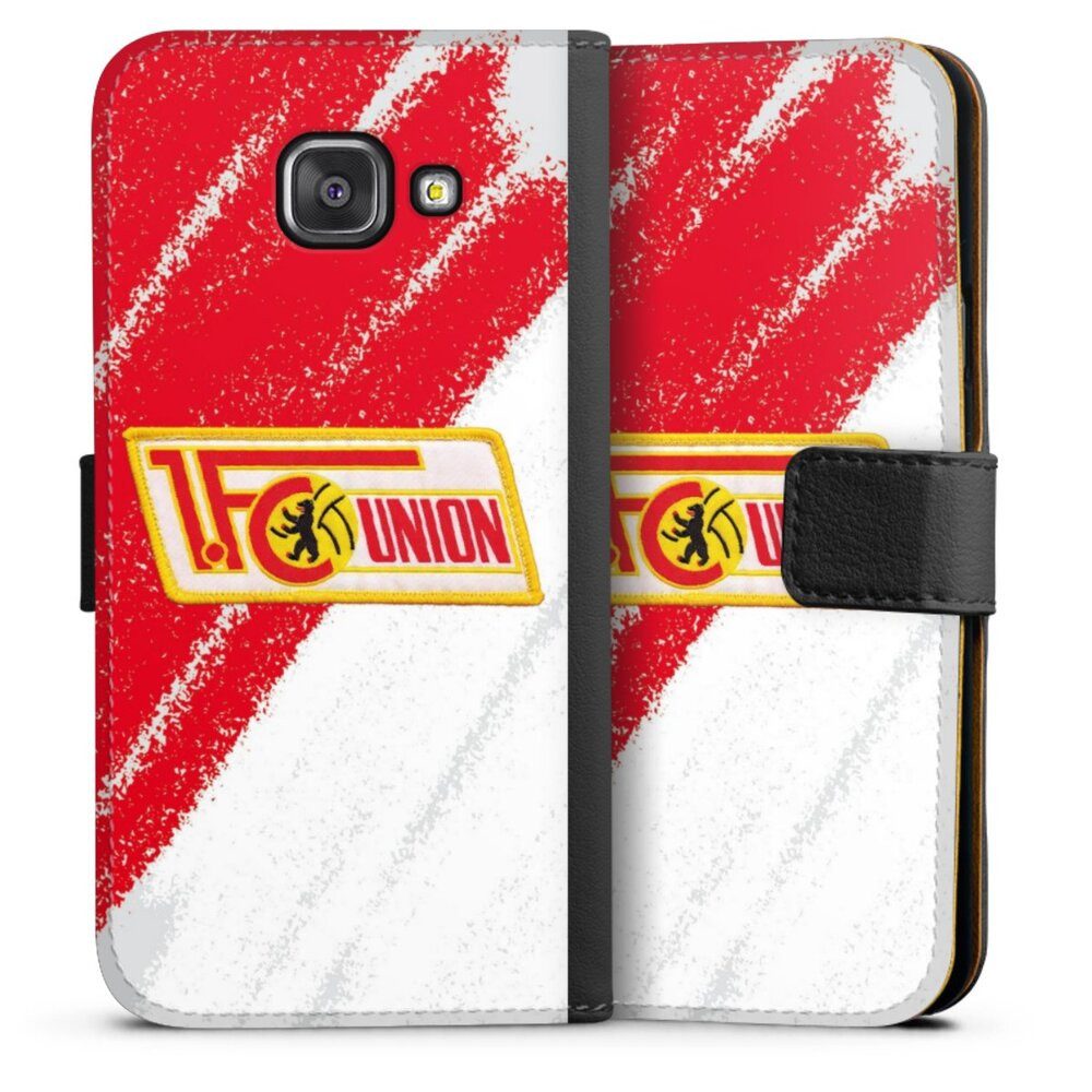 DeinDesign Handyhülle Offizielles Lizenzprodukt 1. FC Union Berlin Logo, Samsung Galaxy A3 (2016) Hülle Handy Flip Case Wallet Cover