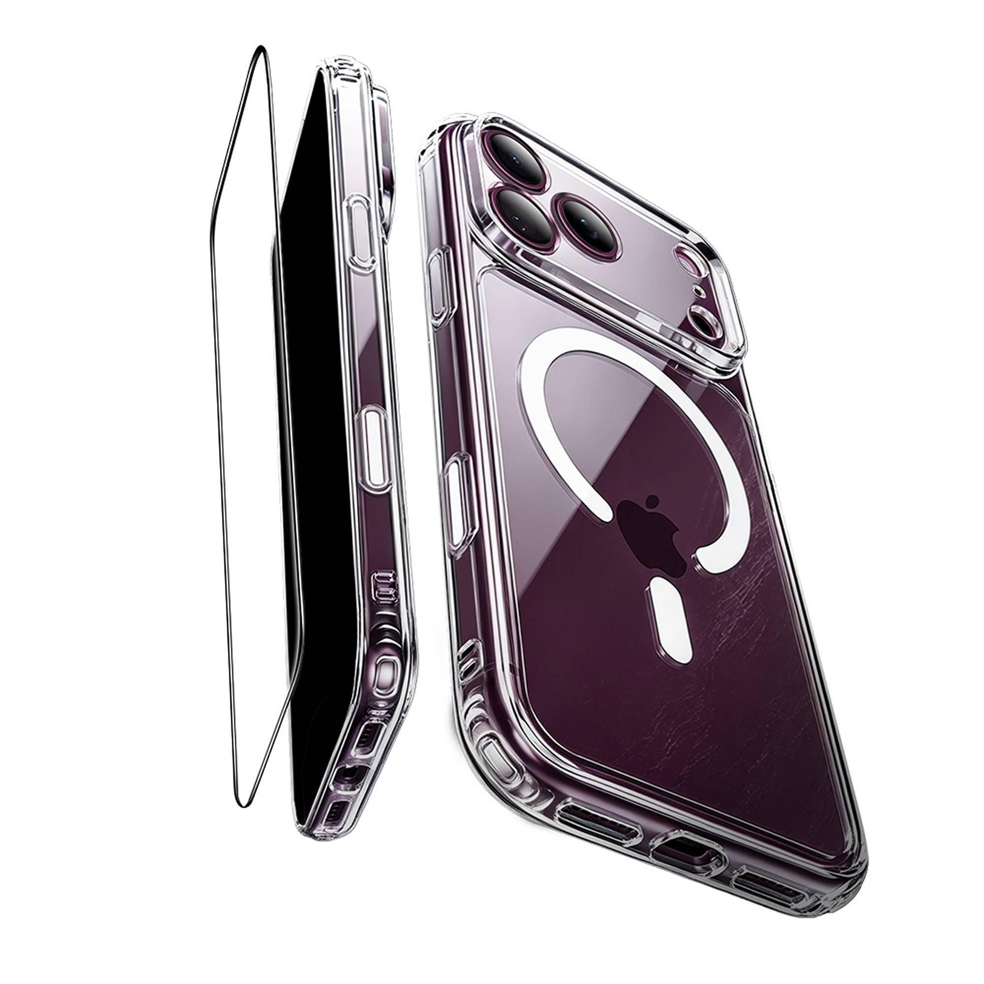 ESR Handyhülle Set aus Classic Hybrid Case & Tempered-Glass für das iPhone 18 Pro, 3,66m Fallschutz, kratzfest, Kamerasteuerungstaste – Bild 3 von 5