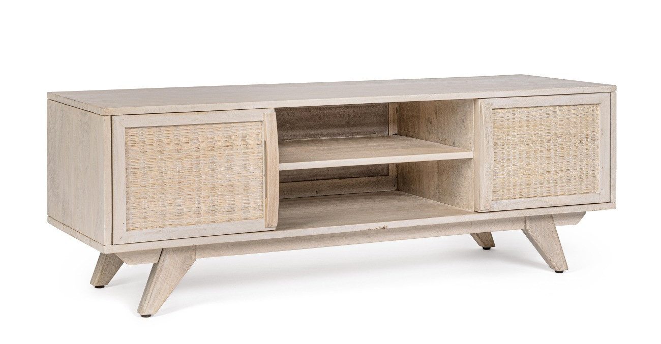 Bizzotto TV-Board Sahana aus Mangoholz, 128 cm