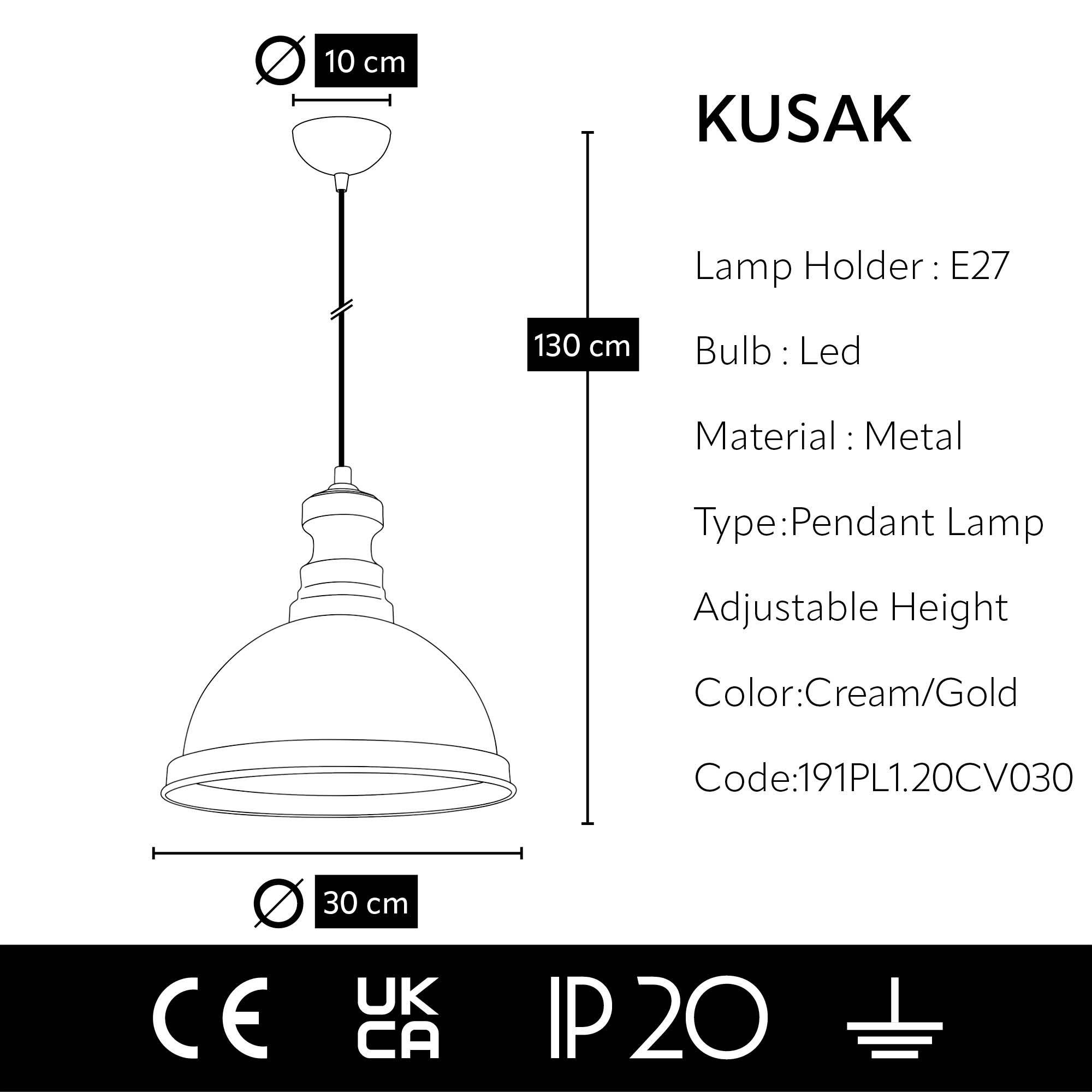 Kusak, squidlighting ohne Leuchtmittel Pendelleuchte