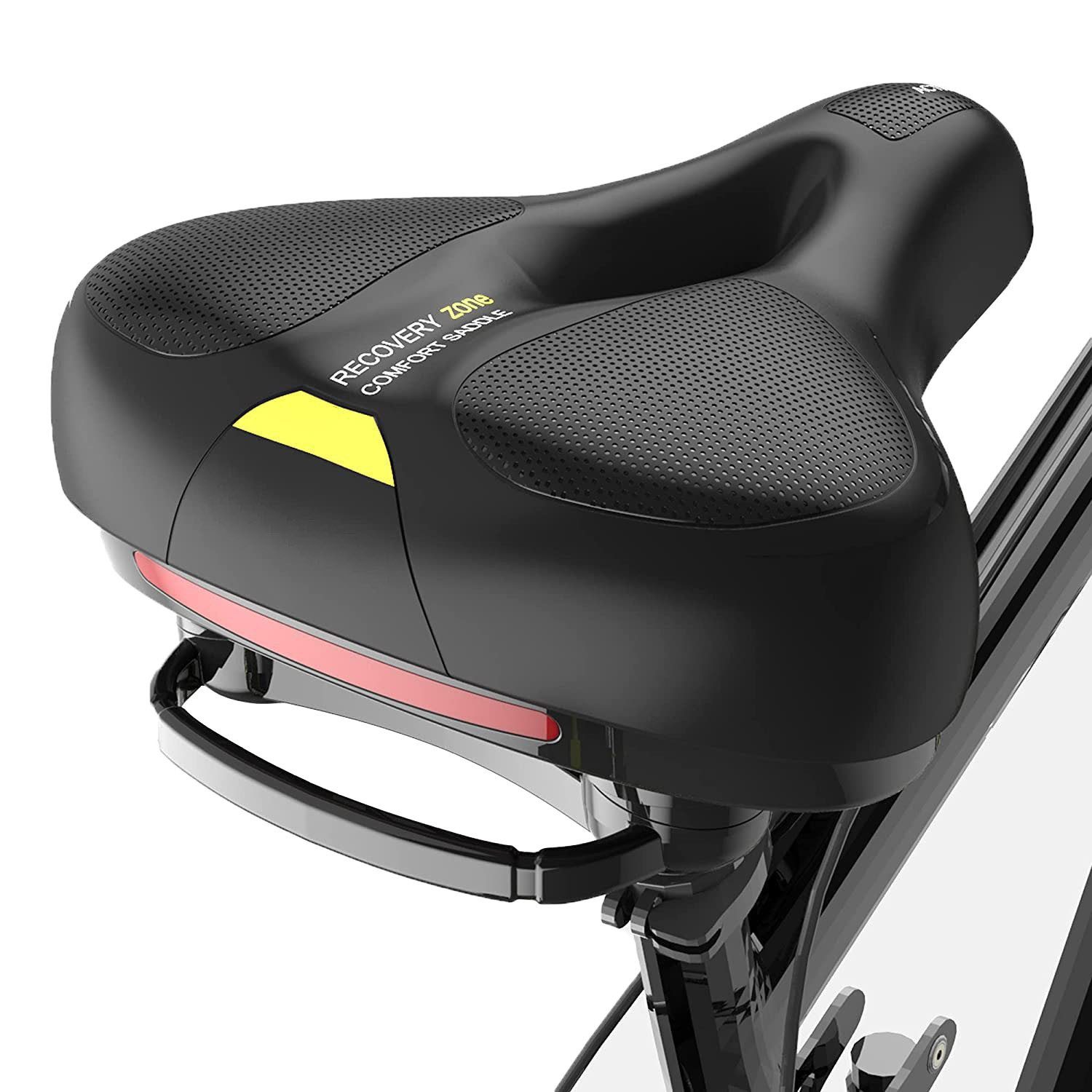 SURFOU Fahrradsattel Fahrradsattel Herren Damen Bequem Fahrrad Sattel (Duale Stoßdämpfung, Wasserdicht & langlebig, Reflektorstreifen, Universelle Passform & einfache Montage, für mtb, Rennräder, E-Bikes, Citybikes & Falträder), Ergonomic Design Bequemer Fahrradsättel