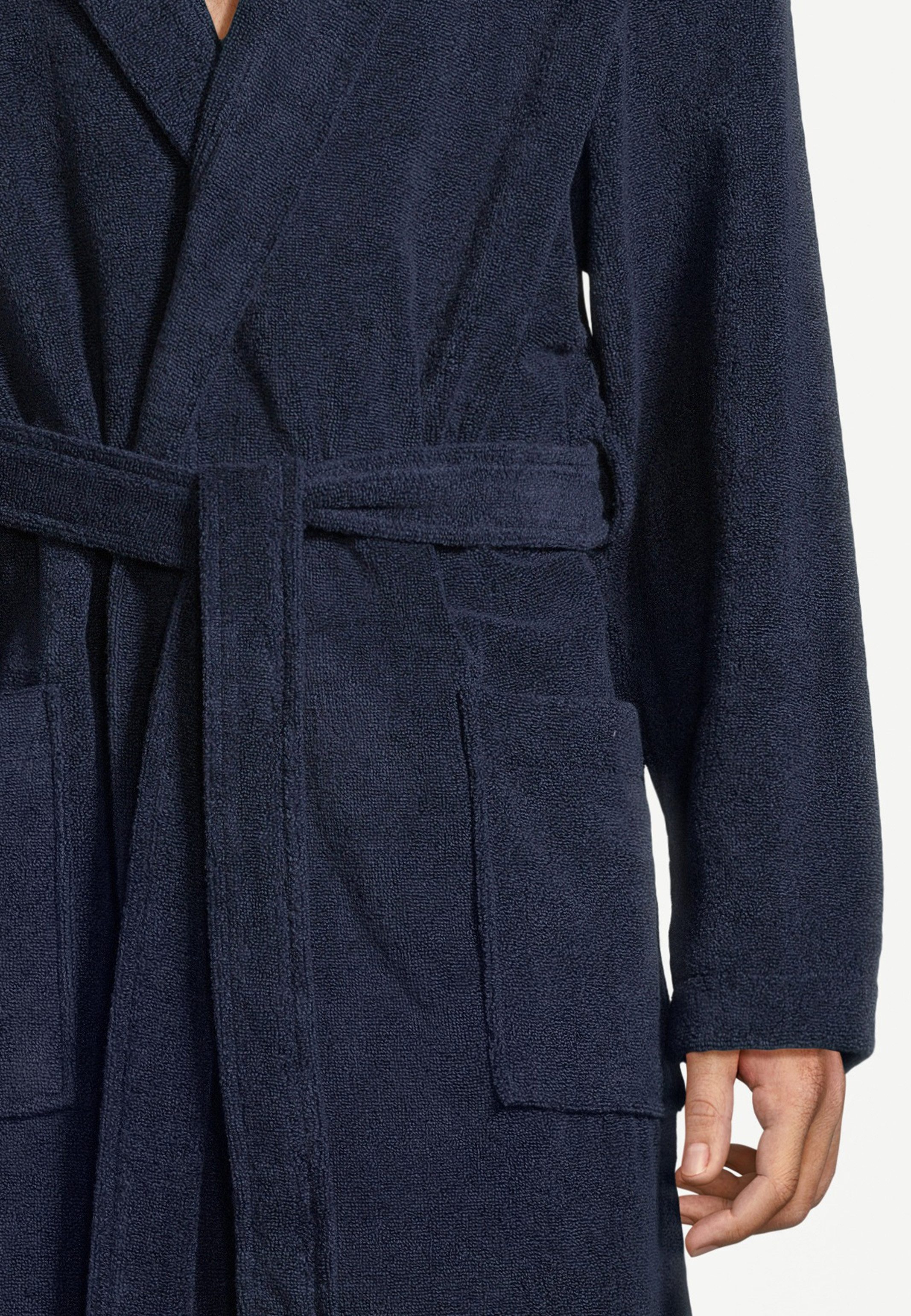 seidensticker Bademantel Loungewear, Baumwolle, nicht relevant, Gürtel, Bademantel - Baumwolle - Atmungsaktiv