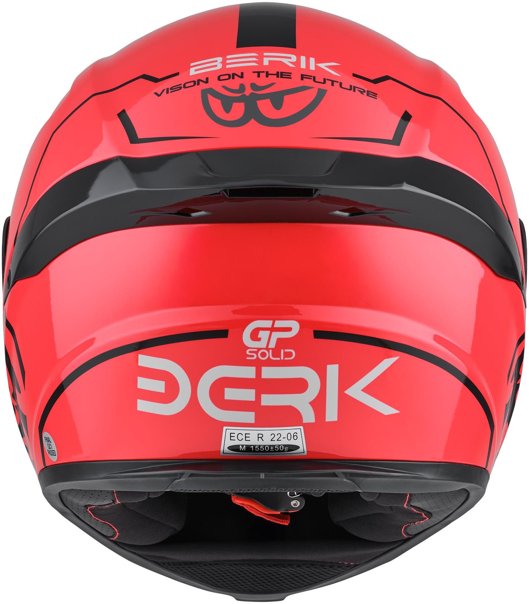 Berik Motorradhelm FF867 Taruna Helm, Vorbereitet Für Kommunikationssystem,herausnehmbares Innenfutter
