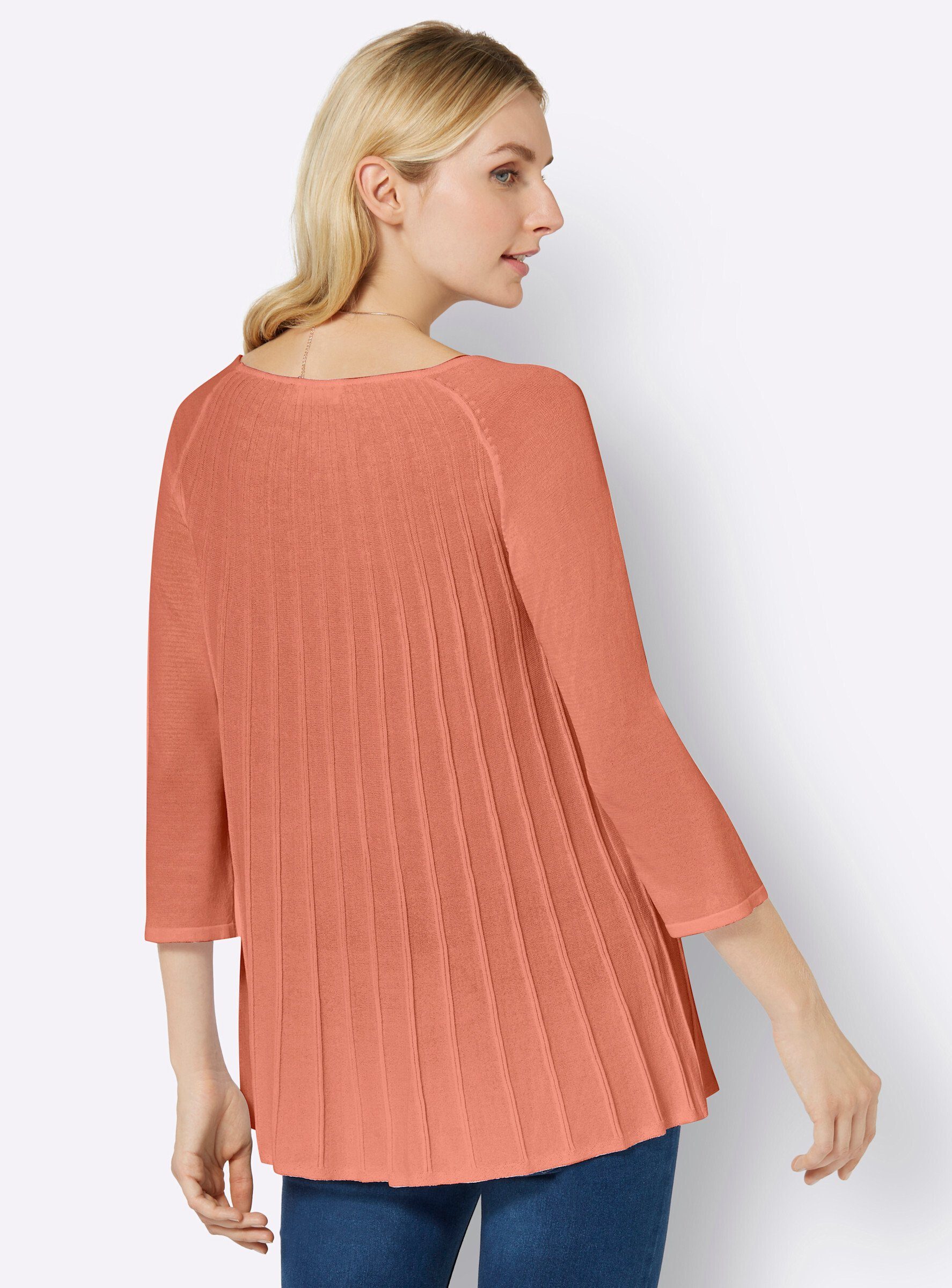 Strickpullover Rundhalspullover