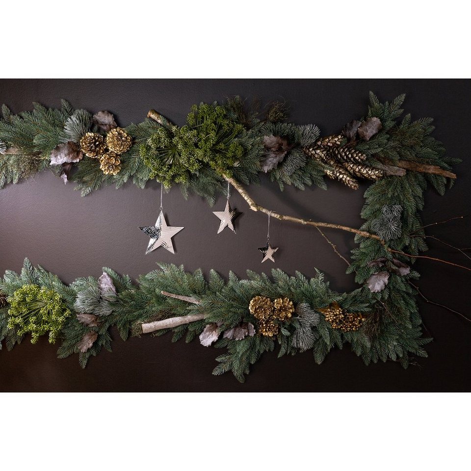Fink Baumbehang Dekohänger, Stern JELLA (1 St), Weihnachtsdeko, Fensterdeko  für Weihnachten, Aus hochwertigem Edelstahl gefertigt