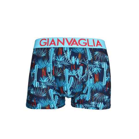 Holland Underwear Boxershorts Boxershorts Herren GIANVAGLIA Premium Stretch Baumwolle Kaktus