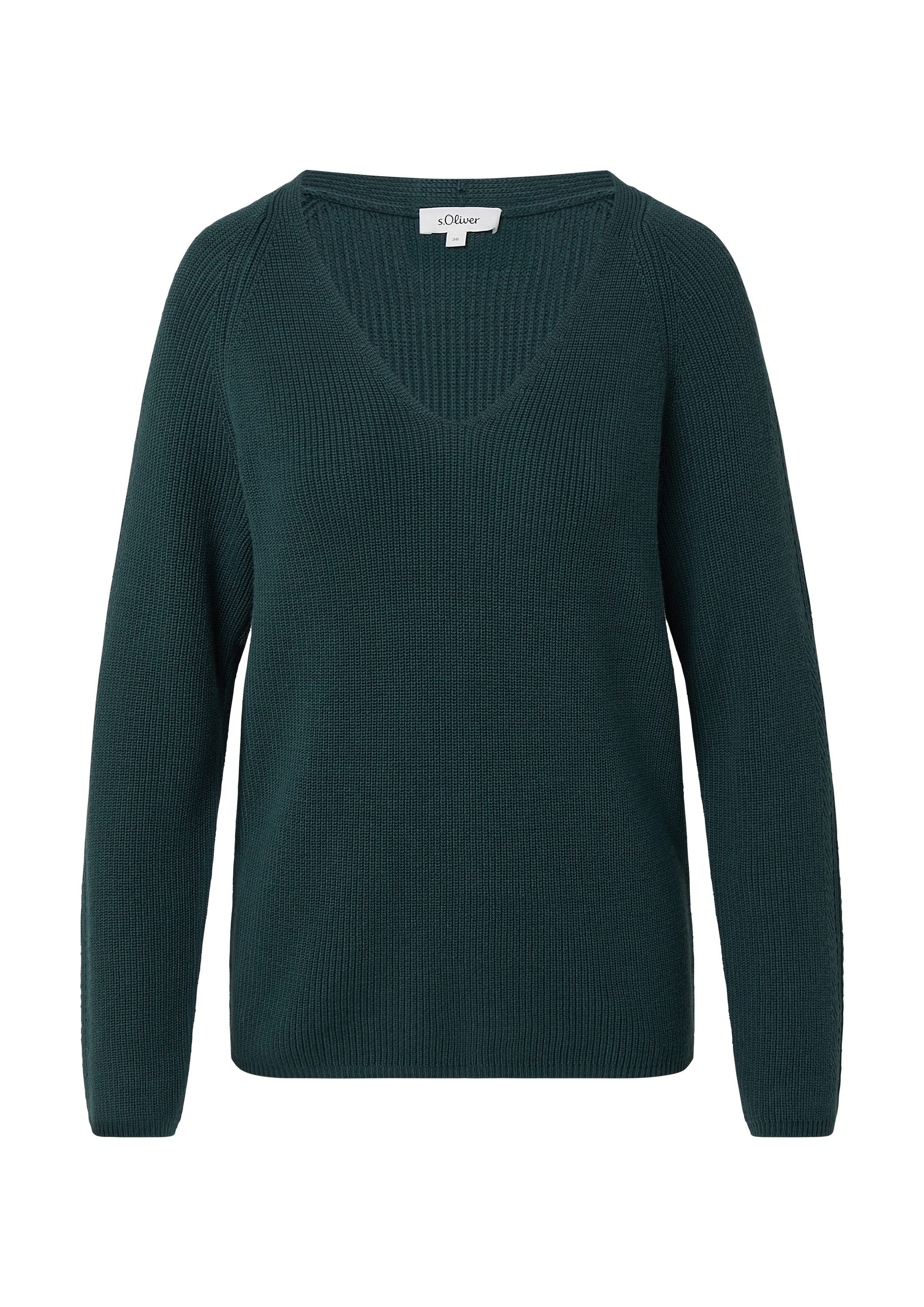 s.Oliver Longpullover Strickpullover (1-tlg) günstig online kaufen