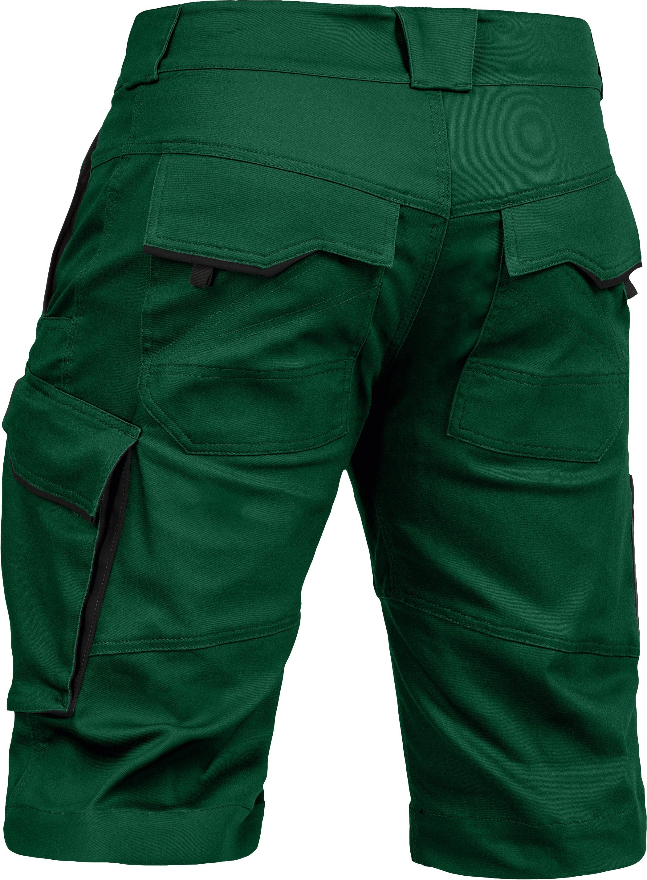 Leibwächter Arbeitsshorts Herren Flex-Line Cargoshorts, Bequeme Workwear, 290g/m² (Arbeitsbekleidung) dehnbar durch Elastan (Spandex), Waschbar bis 60°C & trocknergeeignet
