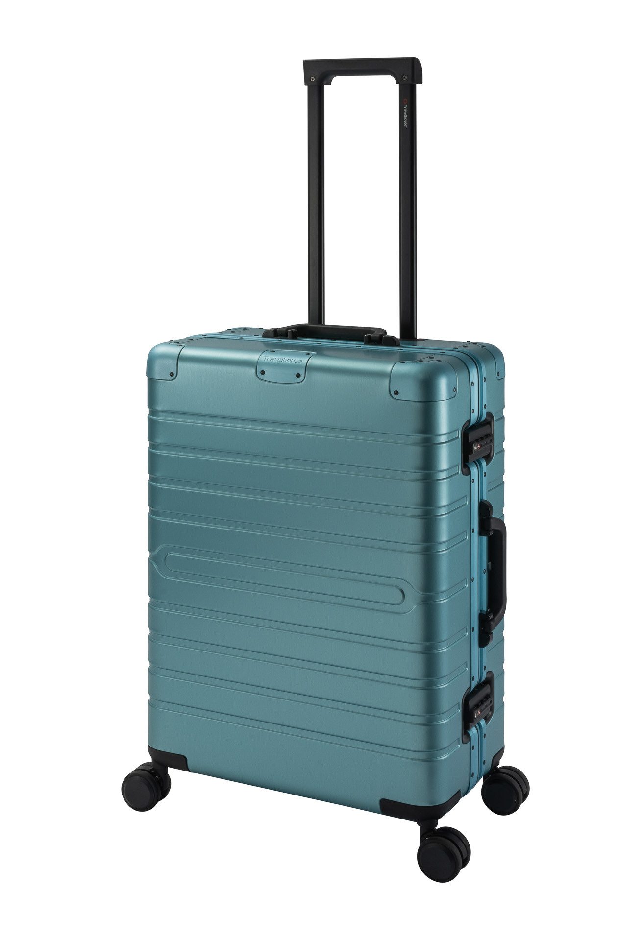 Travelhouse Hartschalen-Trolley Oslo, 4 Rollen, Aluminium günstig online kaufen