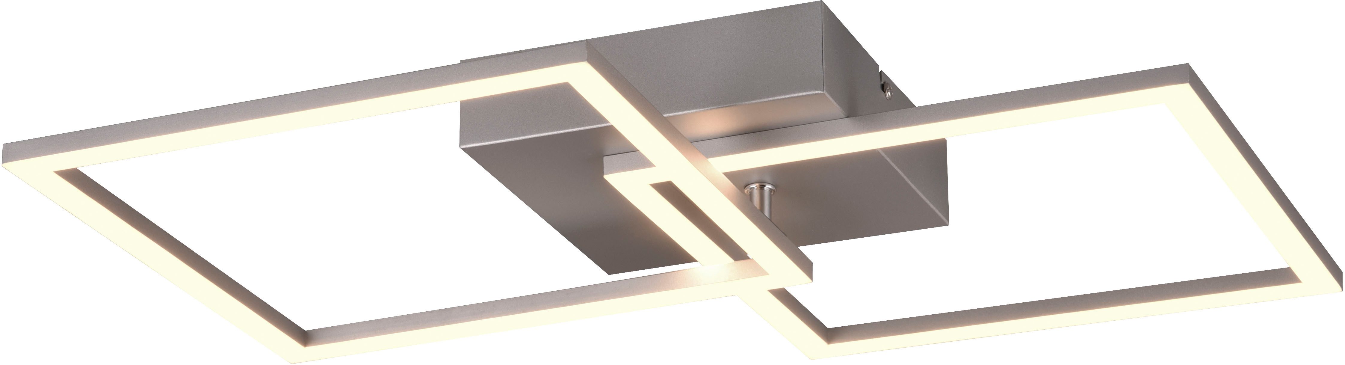 my home LED Deckenleuchte ANTJE, Deckenlampe, schwenkbare LED-Rechtecke, LED fest integriert, Warmweiß, Wand- und Deckenmontage möglich