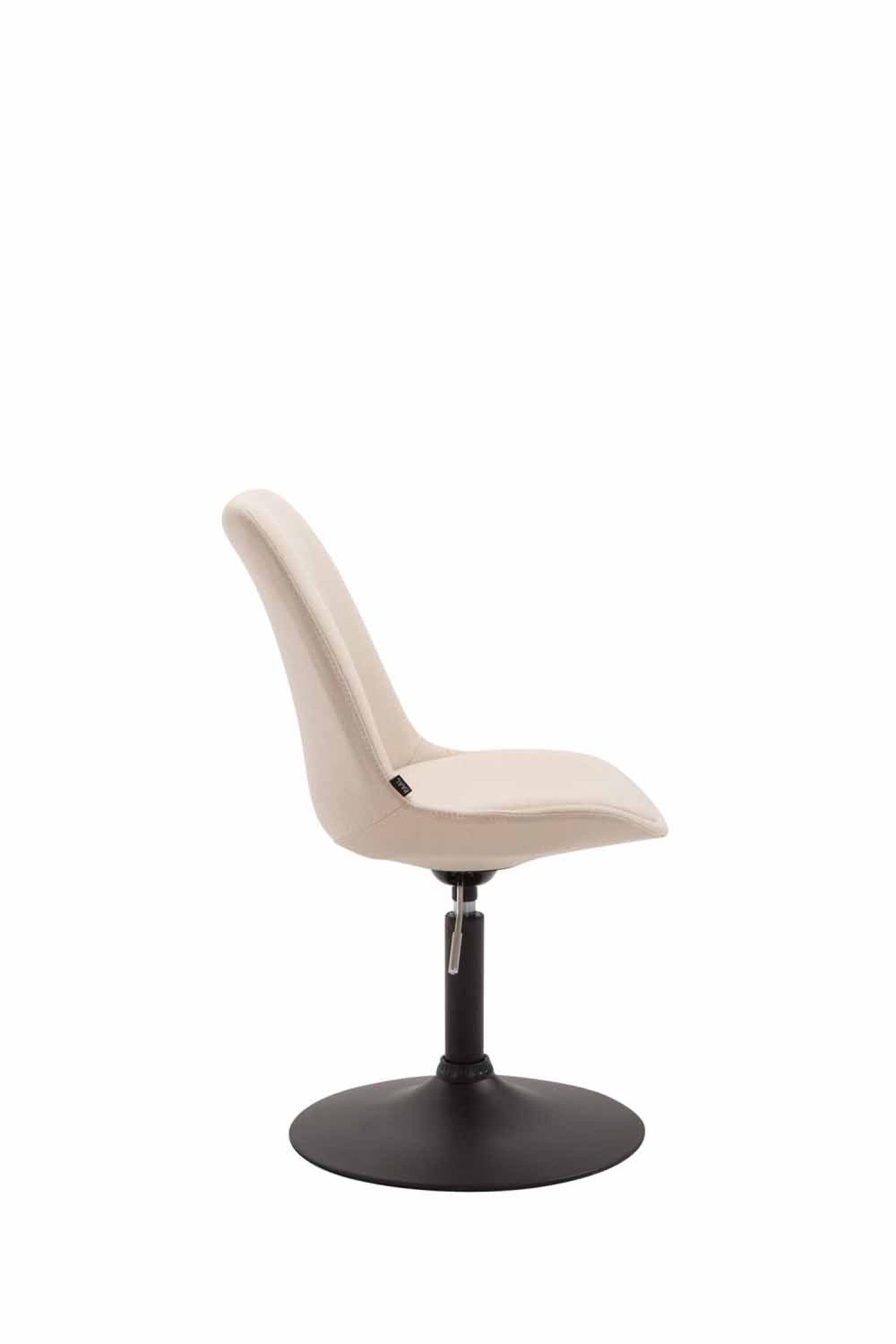 TPFLiving Esszimmerstuhl Mavic (Pflegeleichte Oberflächen & robuste Materialien, 1 St), Maße (TxBxH): 57 x 48 x 76cm - Farbe: creme