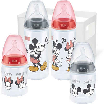 NUK Babyflasche NUK Disney Mickey Mouse First Choice+ Starter Set