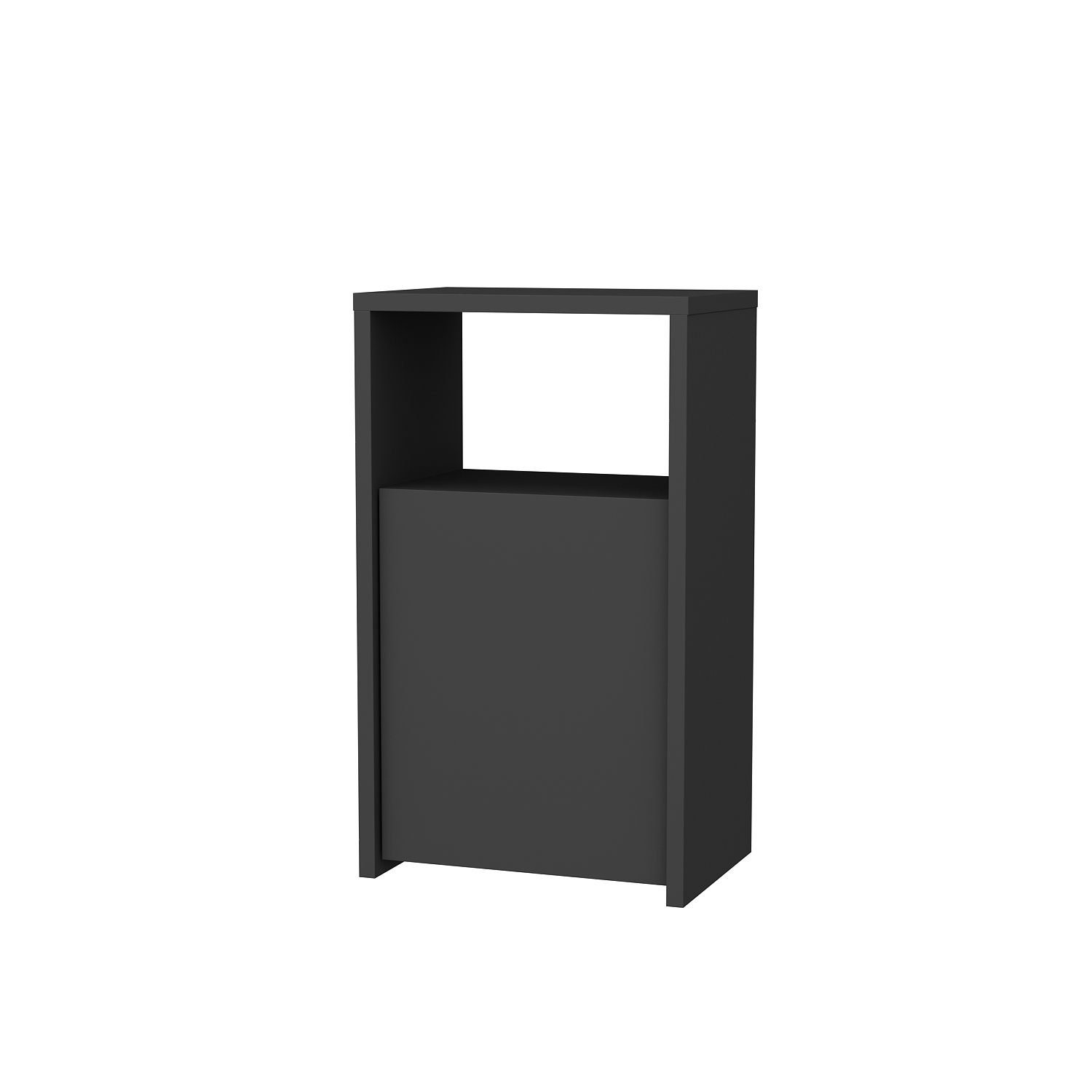 Nachtkonsole 100% MELAMINE COATED PARTICLE BOARD, 61,4 cm x 25,3 cm x 36 cm C1627
