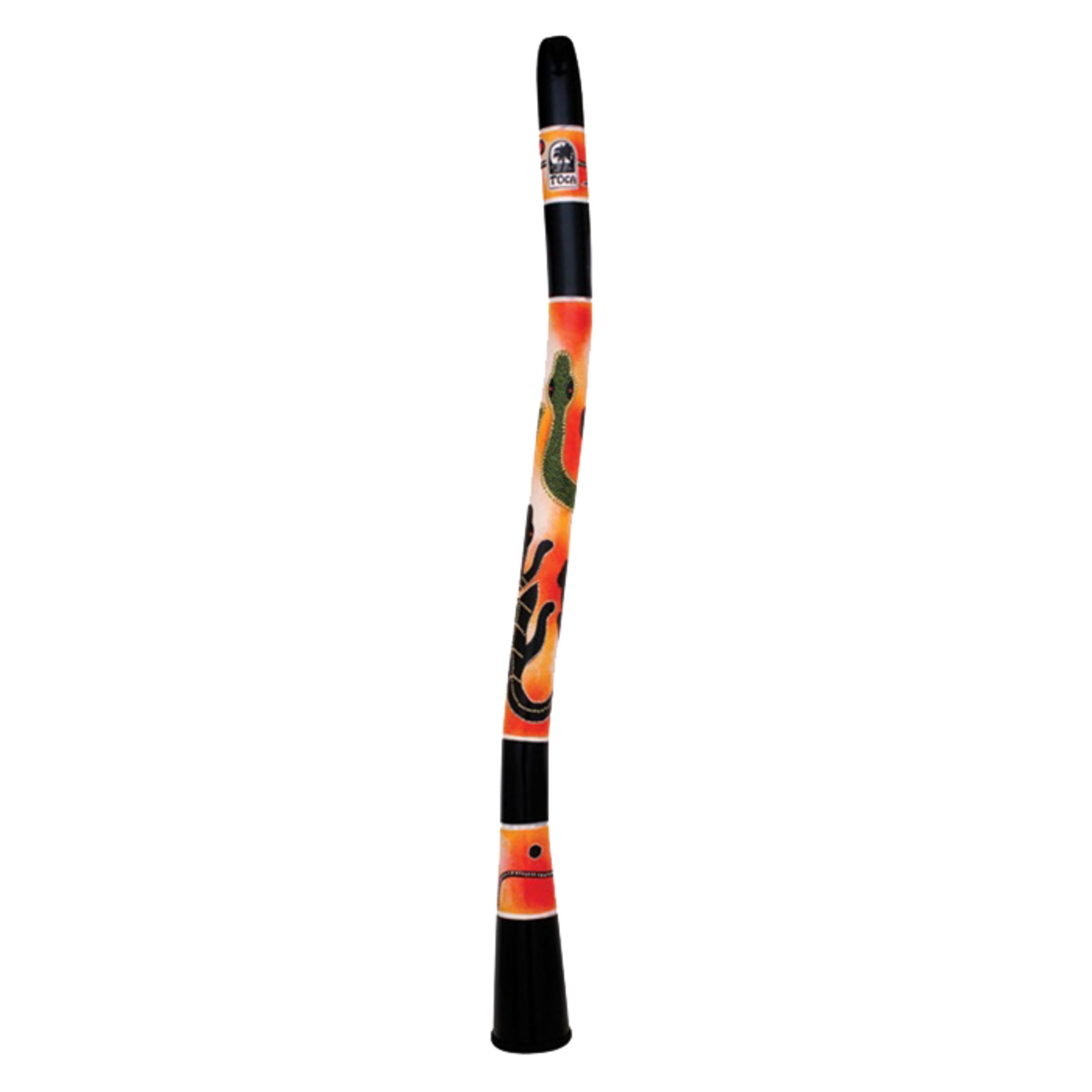 Toca Percussion Didgeridoo, Curved Didgeridoo DIDG-CG, 50", Gecko, Curved Didgeridoo DIDG-CG, 50", Gecko