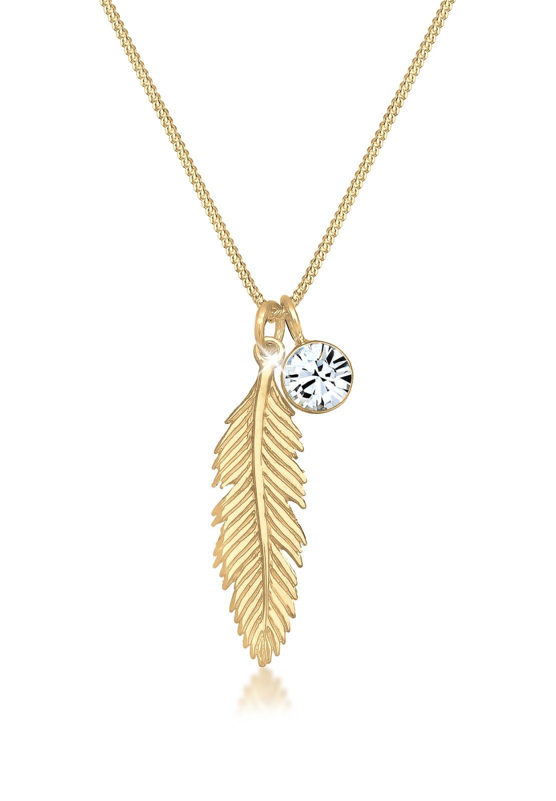 Elli Kette mit Anhänger mit Kristallen günstig online kaufen