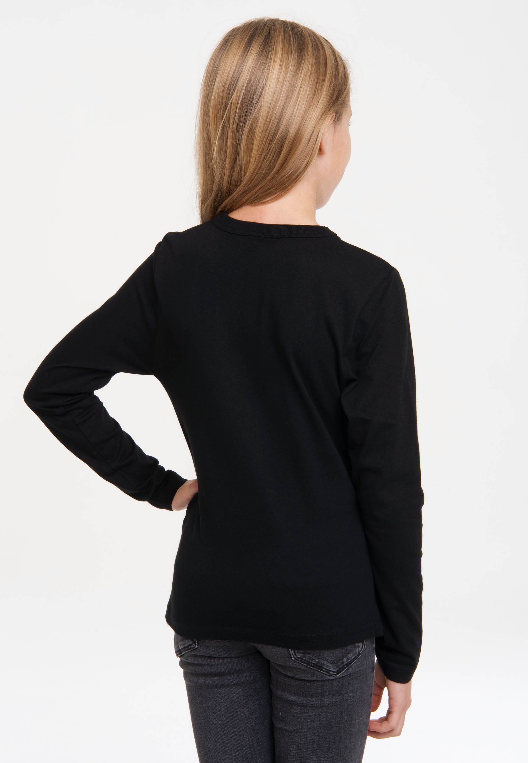 LOGOSHIRT Langarmshirt Der kleine Maulwurf mit lizenziertem Print