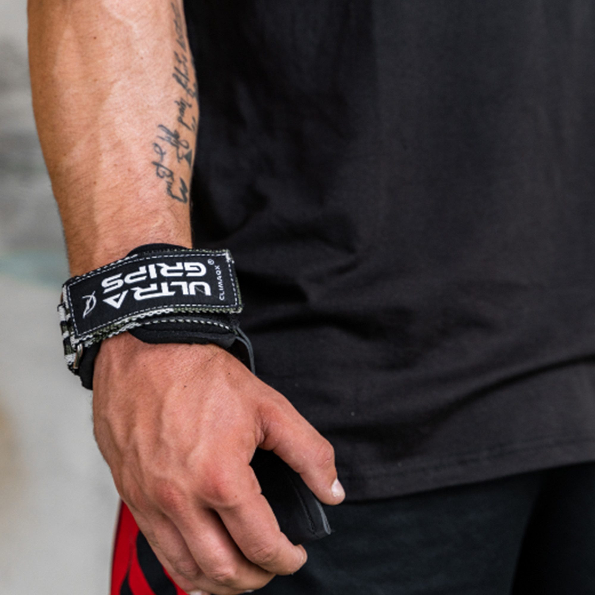 CLIMAQX Zughilfe Ultra-Grips - Zughilfen für Kraftsport und Fitness