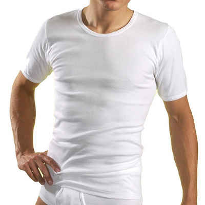 HERMKO Unterziehshirt 3840 Herren Business Shirt aus 100% Bio-Baumwolle, kurzarm Unterhemd