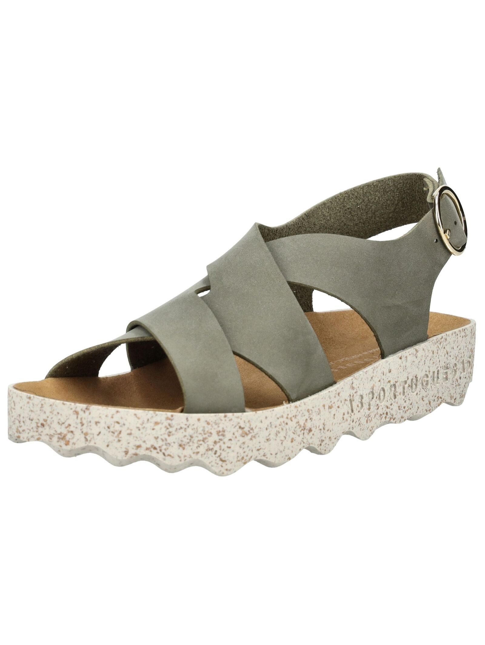 Asportuguesas Sandalen Lederimitat Riemchensandalette günstig online kaufen